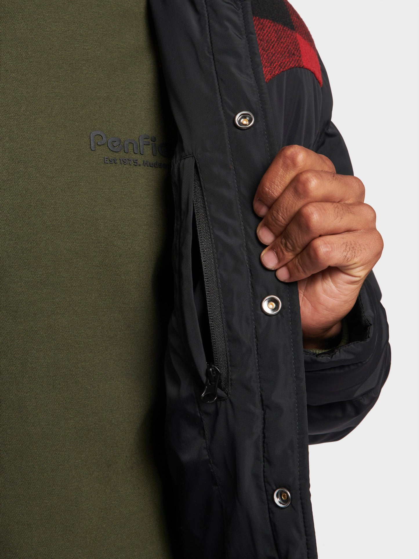Penfield Mens Rockford Jacket in Black