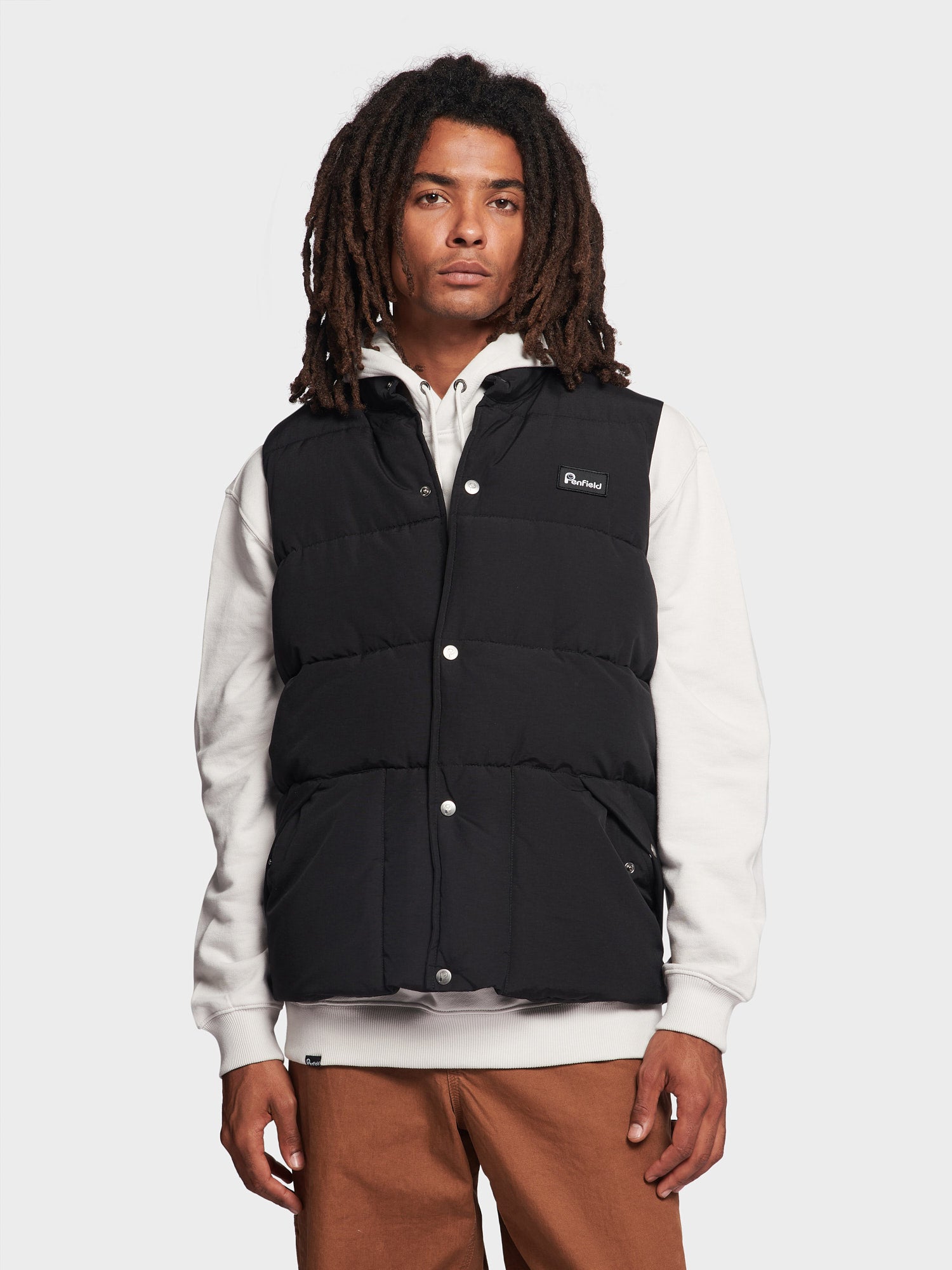 Puffer Outback Vest in Black