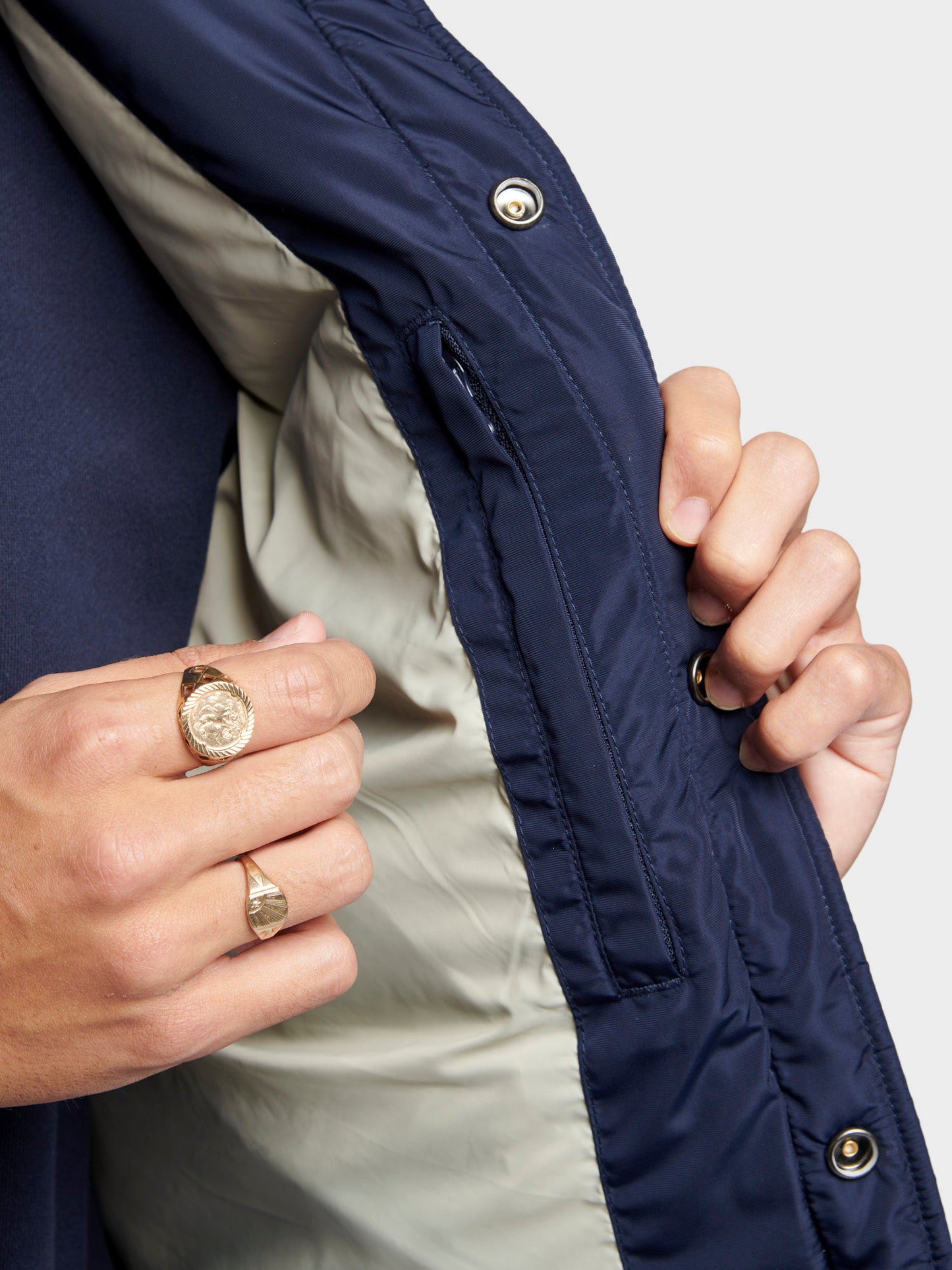 Penfield Mens Rockford Vest in Navy Blue