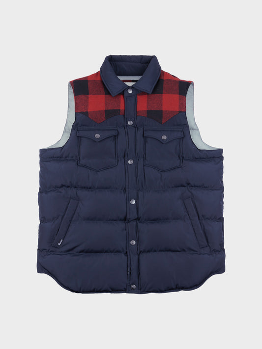 Rockford Vest in Navy Blue