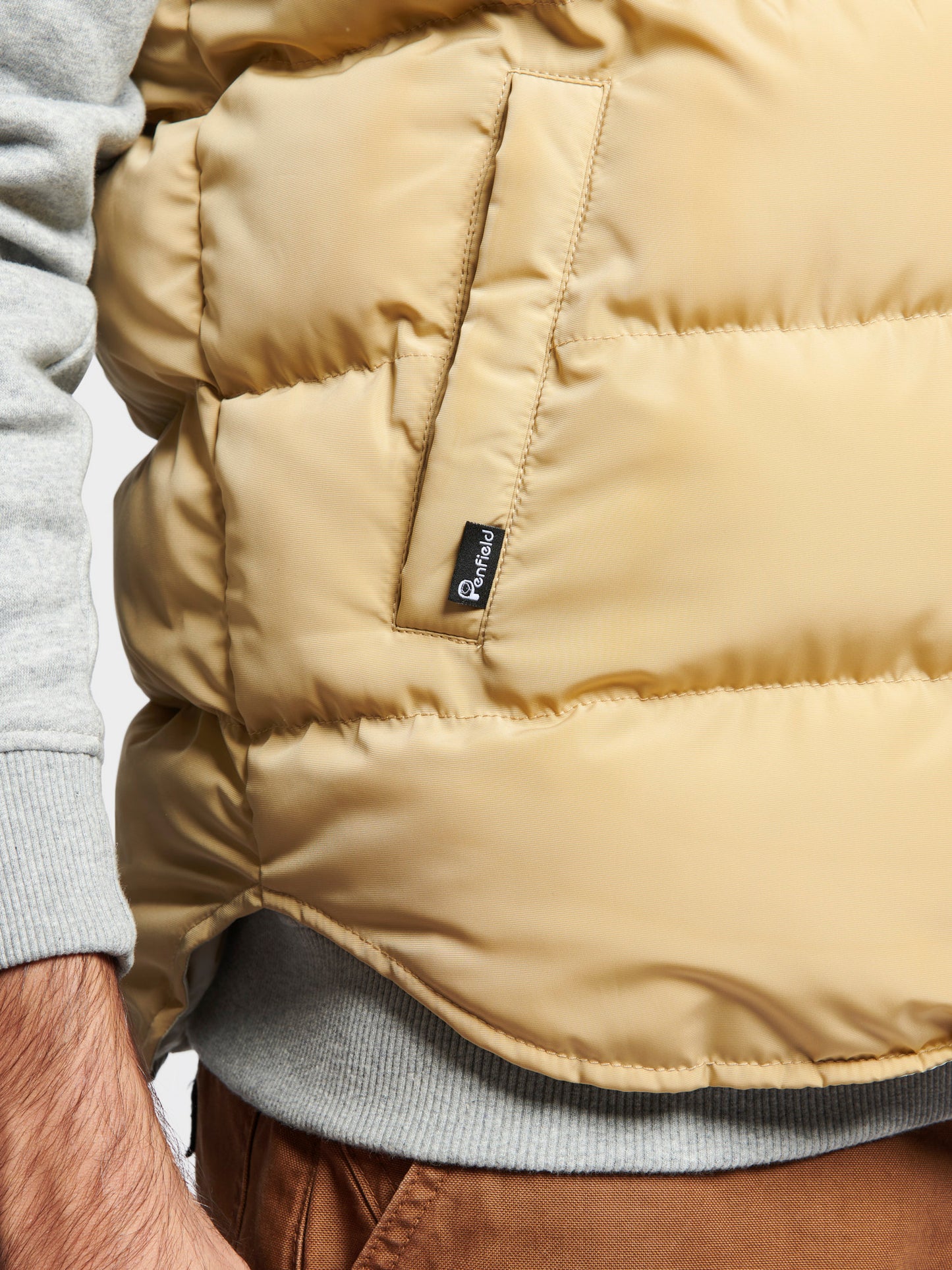 Penfield Mens Rockford Vest in Star Fish