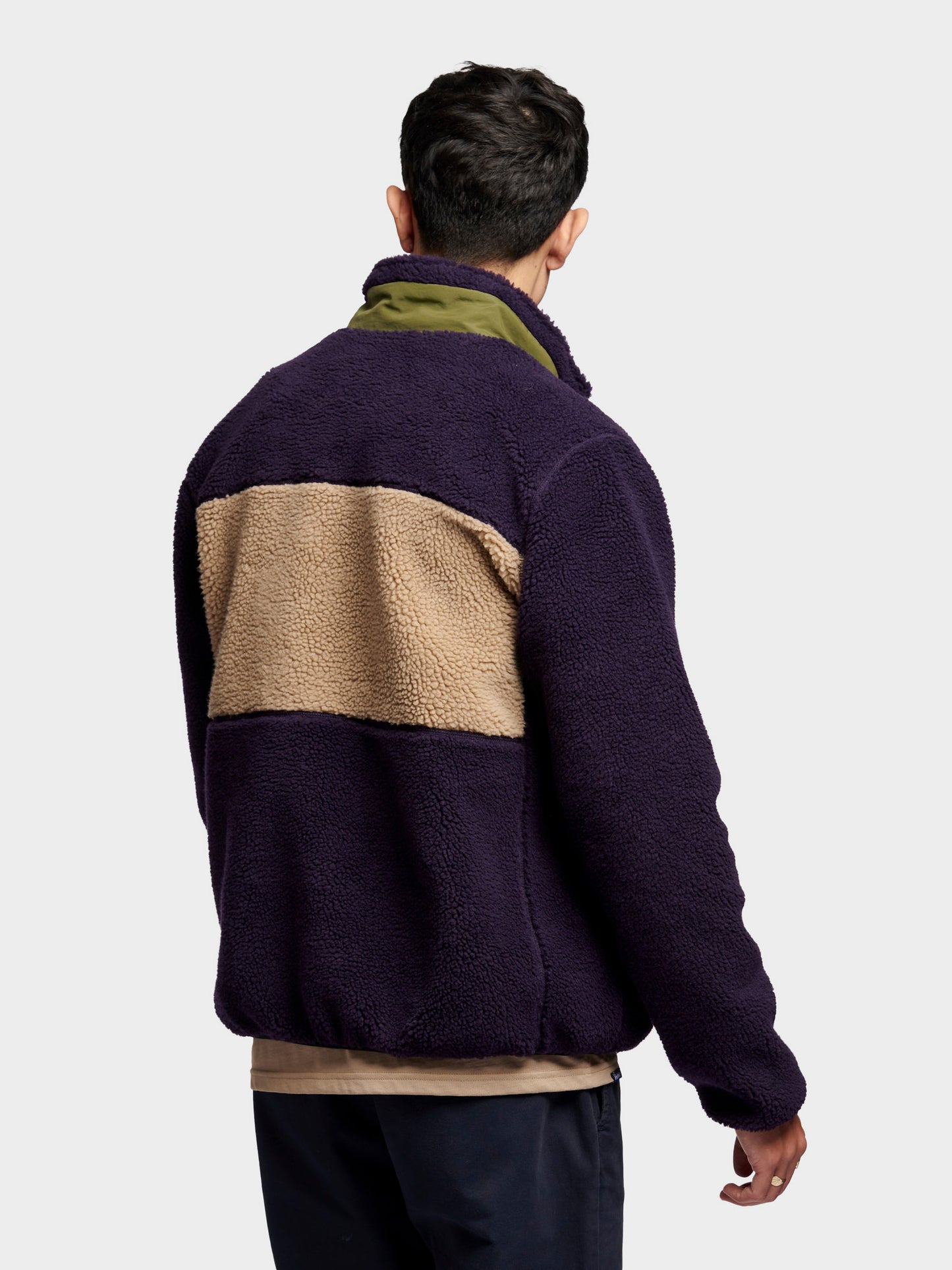 Penfield Mens Mattawa Fleece Jacket in Nightshade