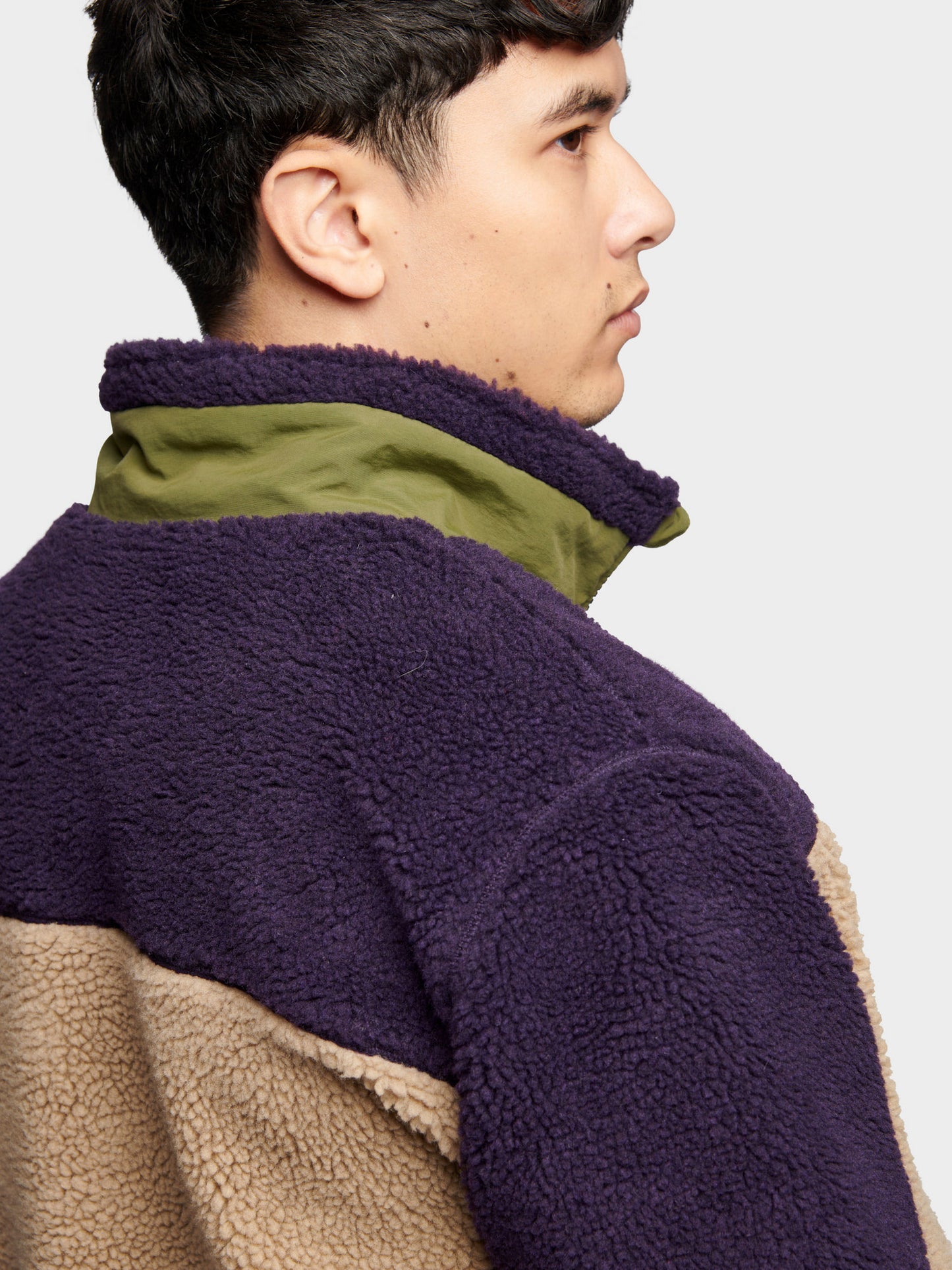 Penfield Mens Mattawa Fleece Jacket in Nightshade