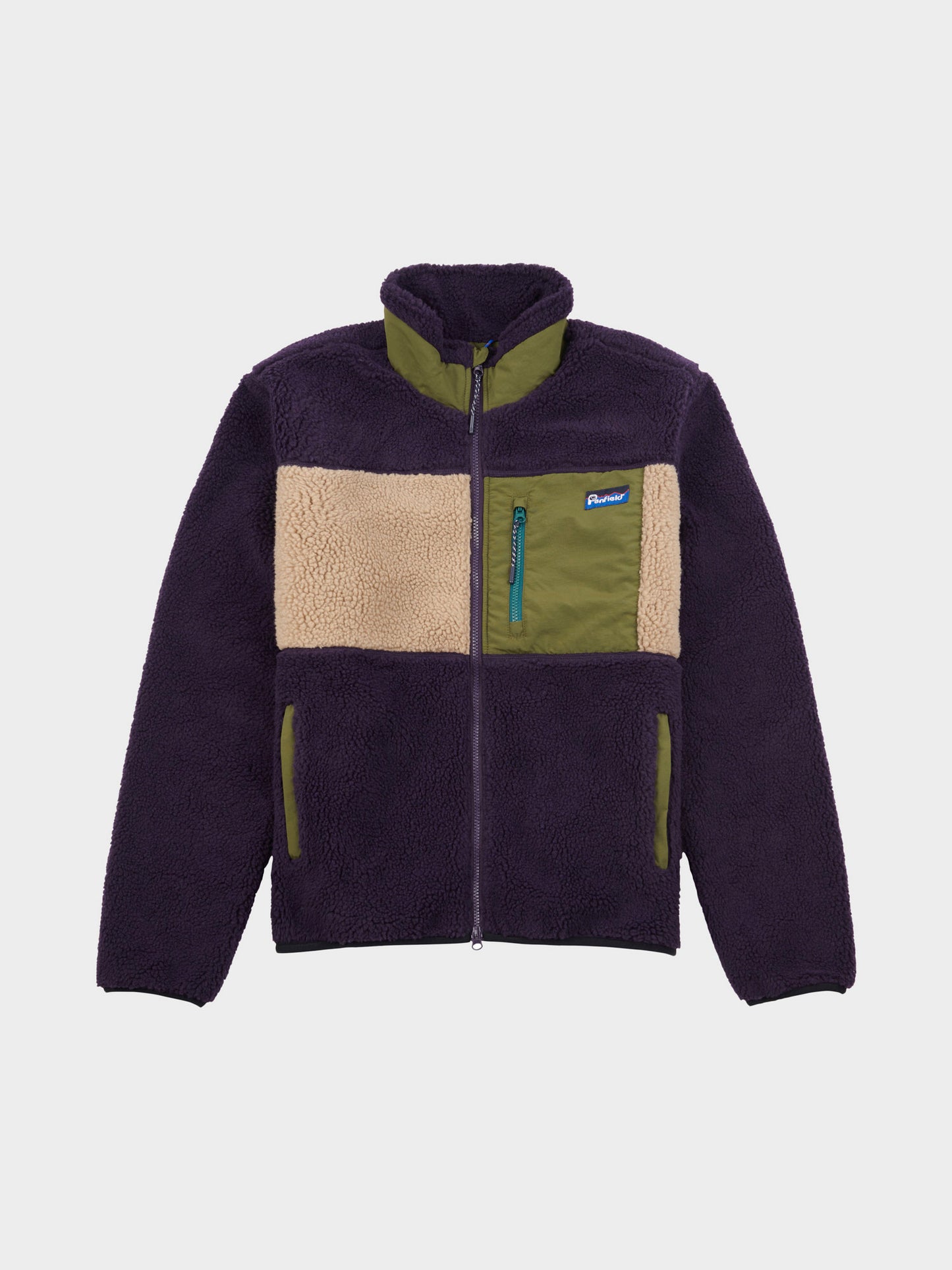 Penfield Mens Mattawa Fleece Jacket in Nightshade