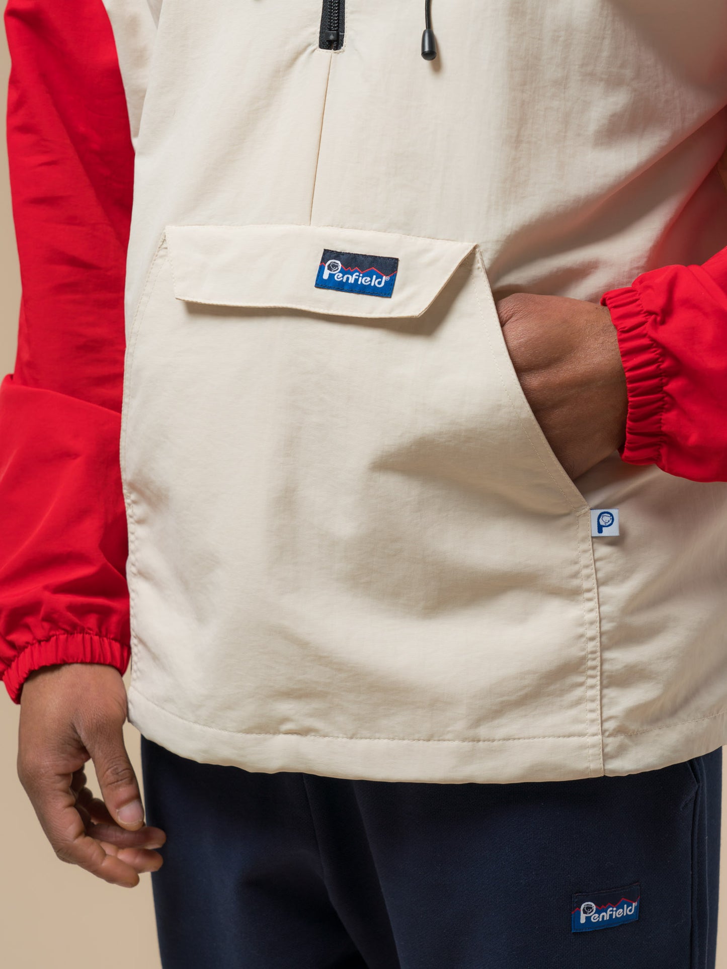 Penfield Mens Pac Jac in True Red