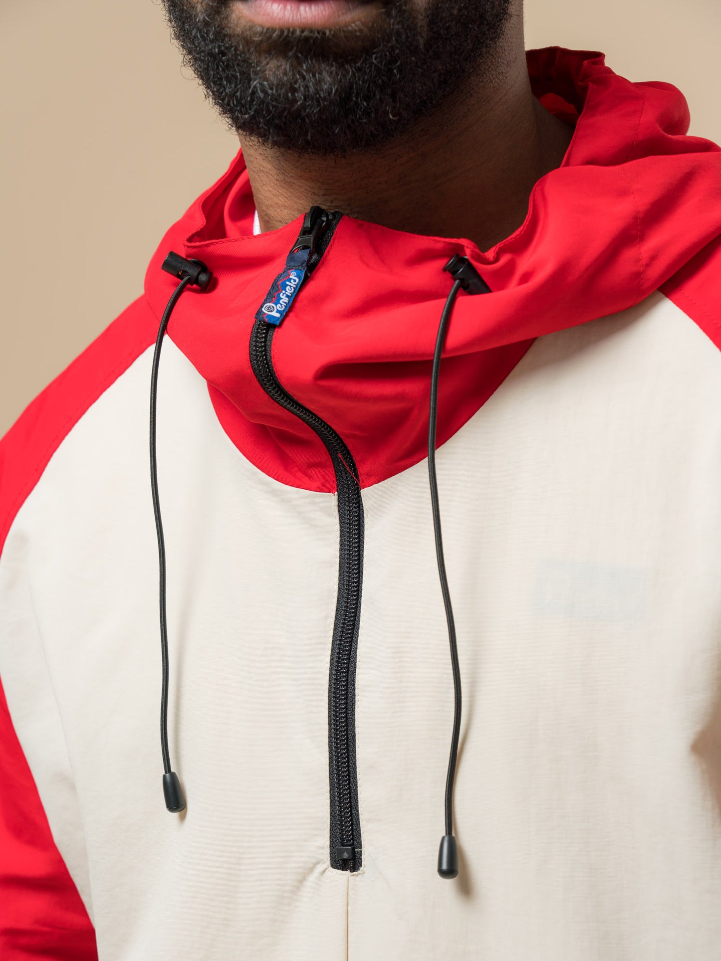 Penfield Mens Pac Jac in True Red