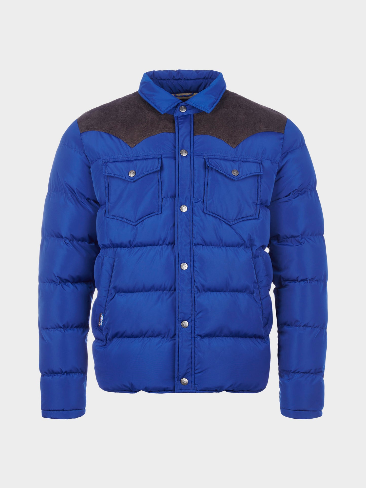 Penfield Mens Contrast Yoke Jacket in Sodalite Blue