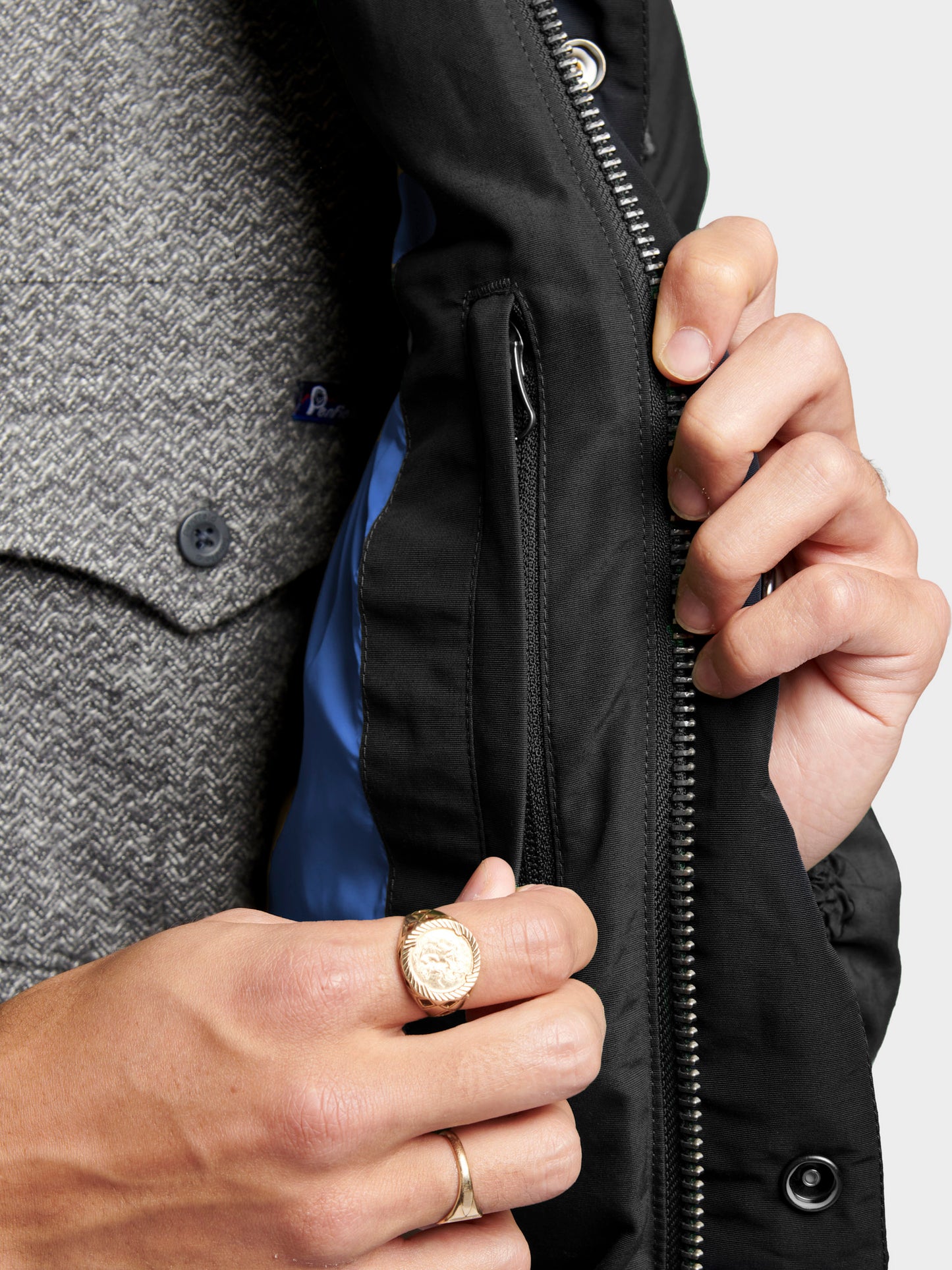 Penfield Mens Bowerbridge Jacket in Black