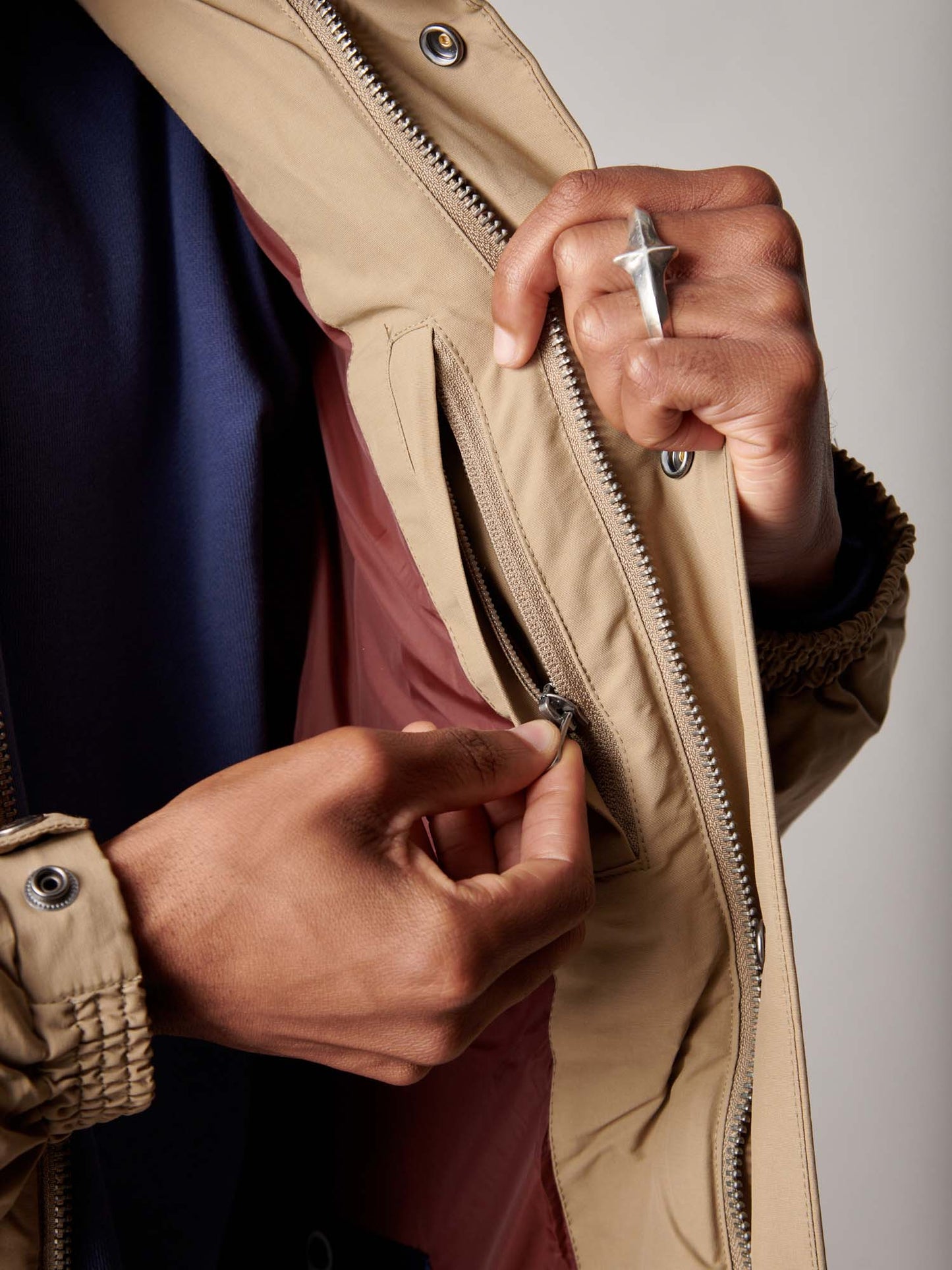 Bowerbridge Jacket in Lead Gray