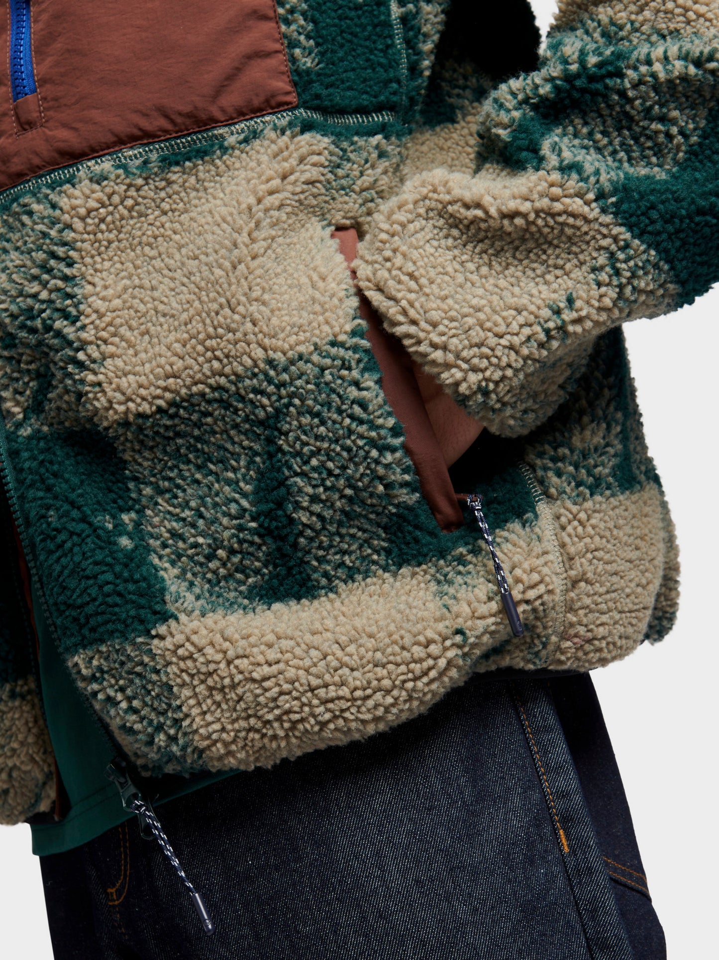 Penfield Men's Textured Check Mattawa Jacket in June Bug