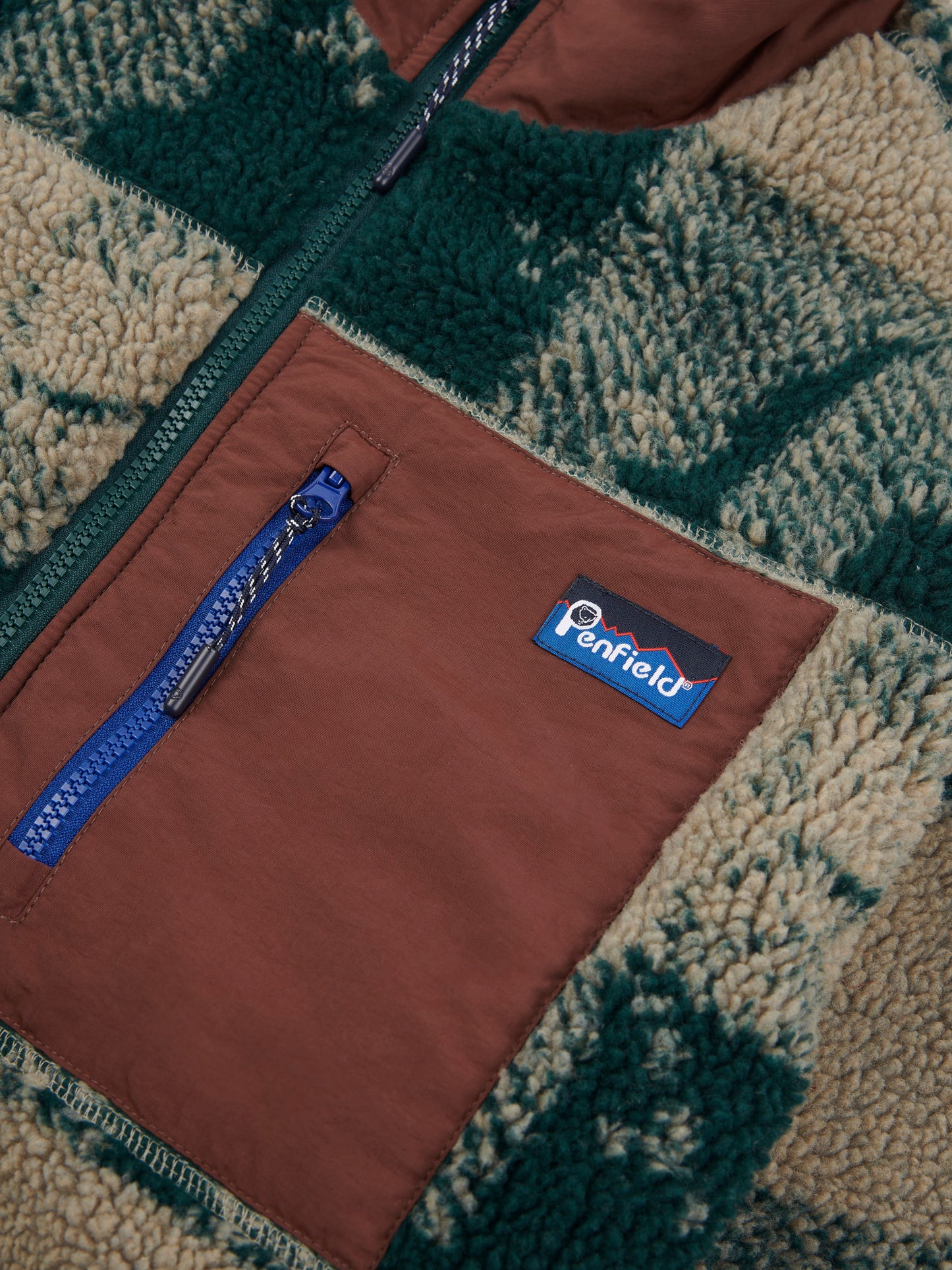 Penfield Men's Textured Check Mattawa Jacket in June Bug