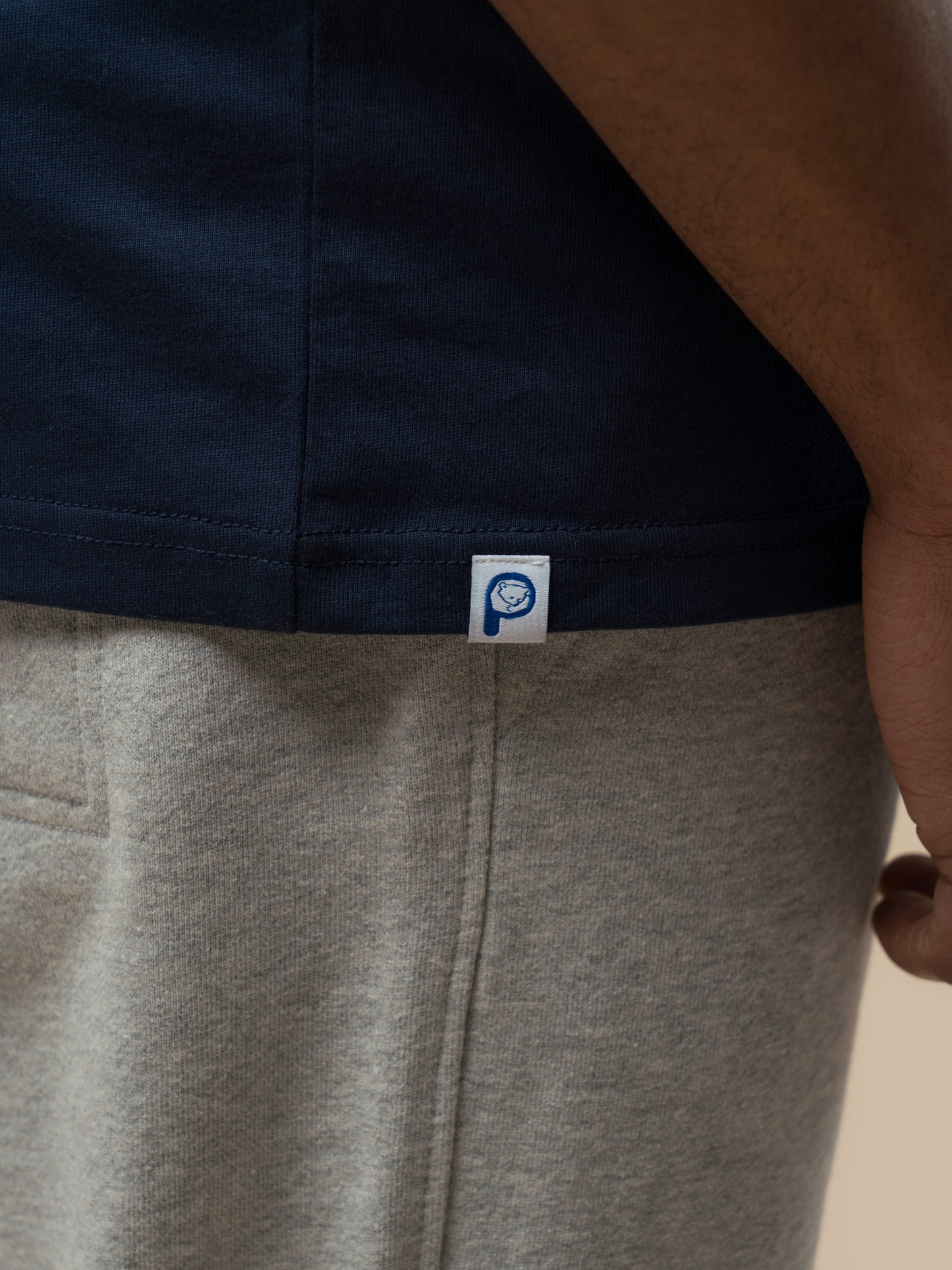 Penfield Mens Original Logo T-Shirt in Navy Blue