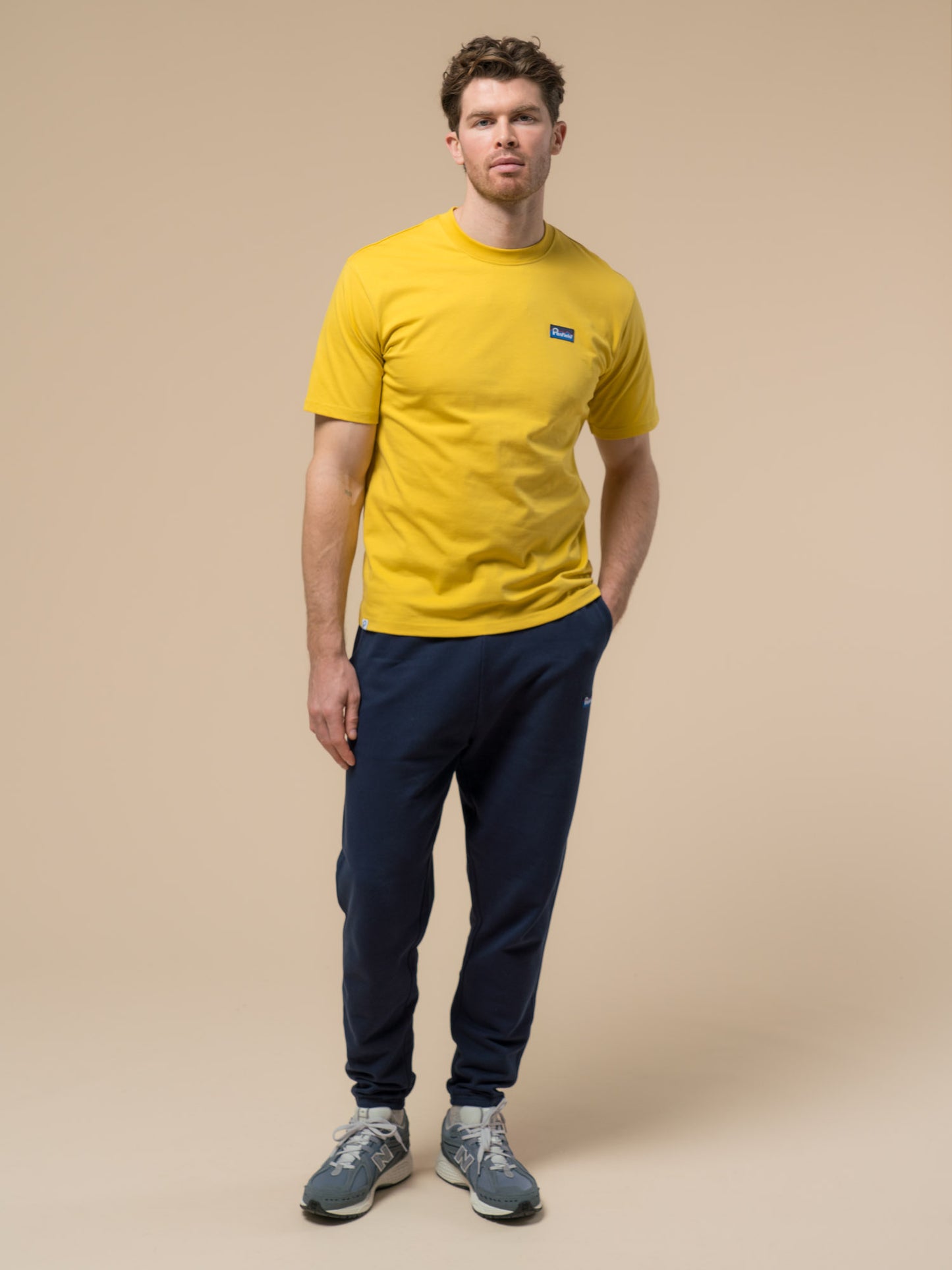 Penfield Mens Original Logo T-Shirt in Bamboo