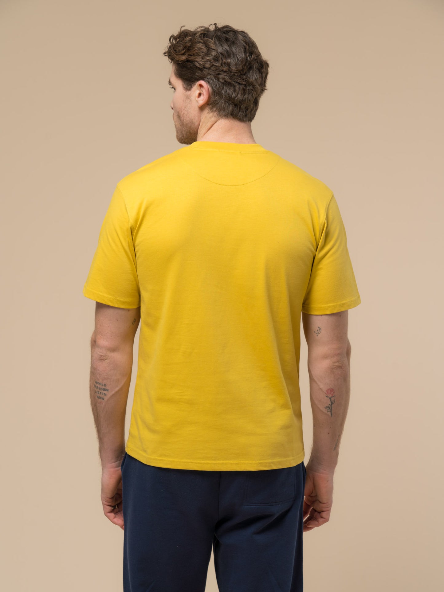 Penfield Mens Original Logo T-Shirt in Bamboo
