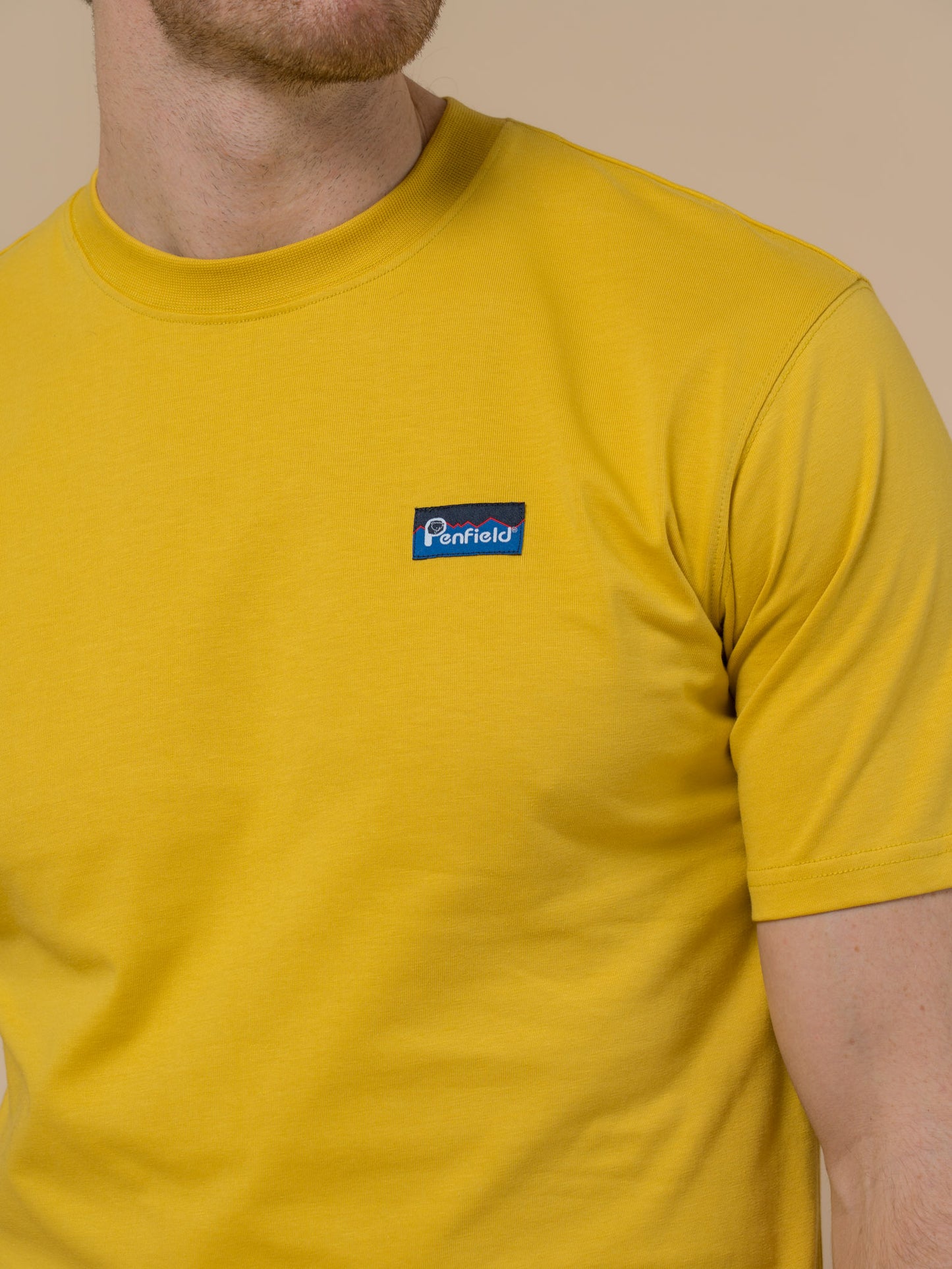Penfield Mens Original Logo T-Shirt in Bamboo