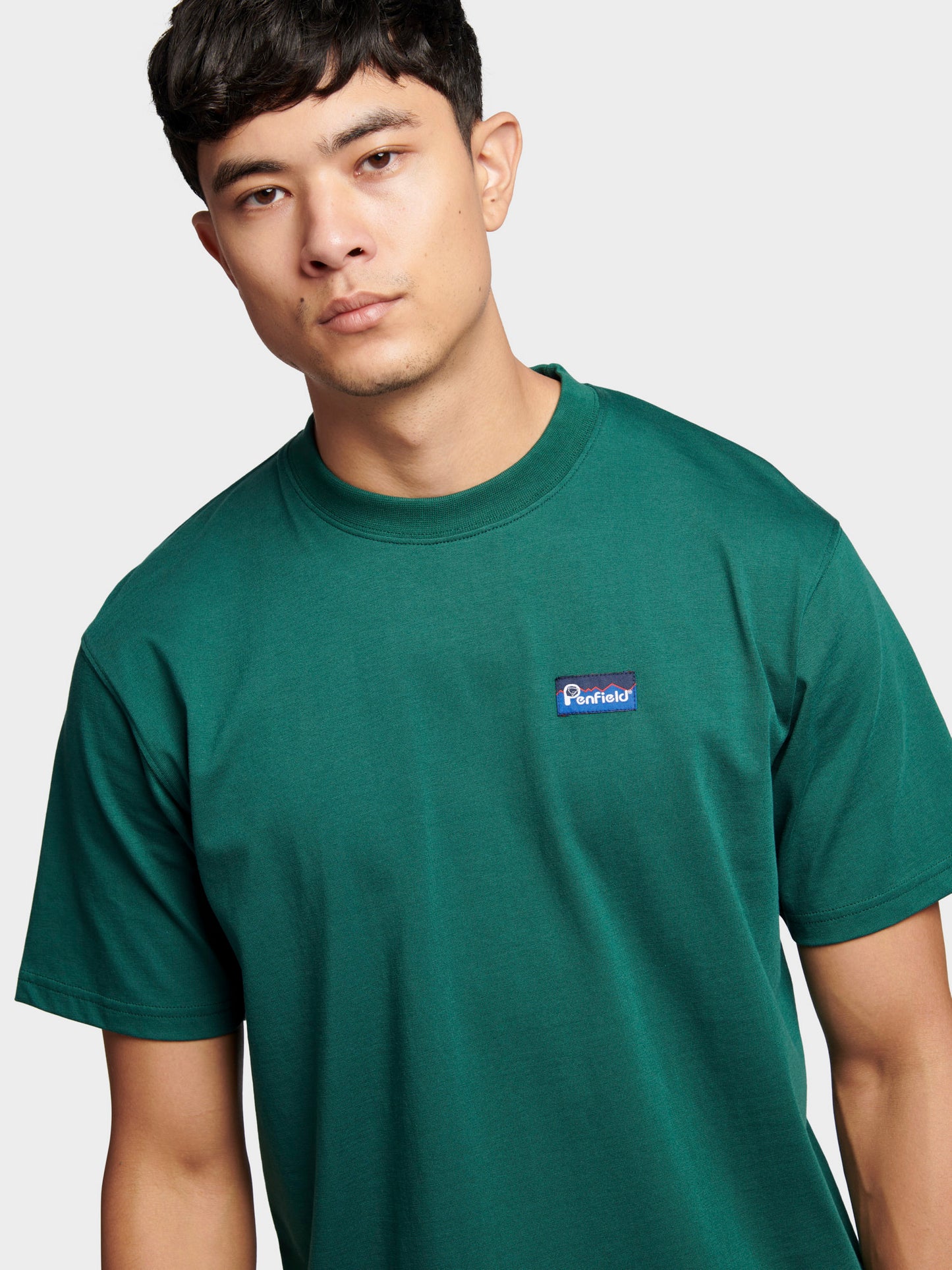 Penfield Mens Original Logo T-Shirt in June Bug
