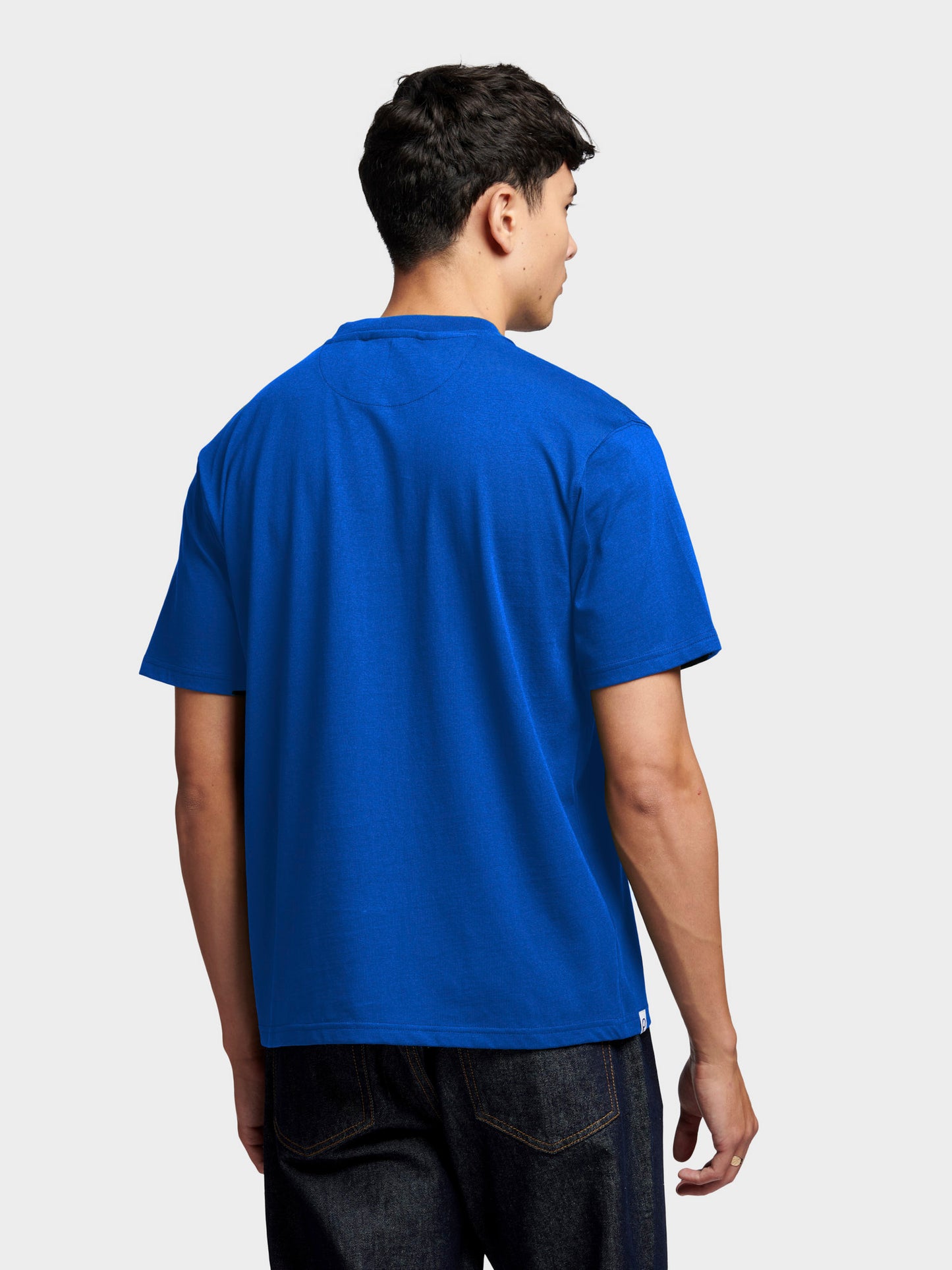 Penfield Mens Original Large Logo T-Shirt in Sodalite Blue