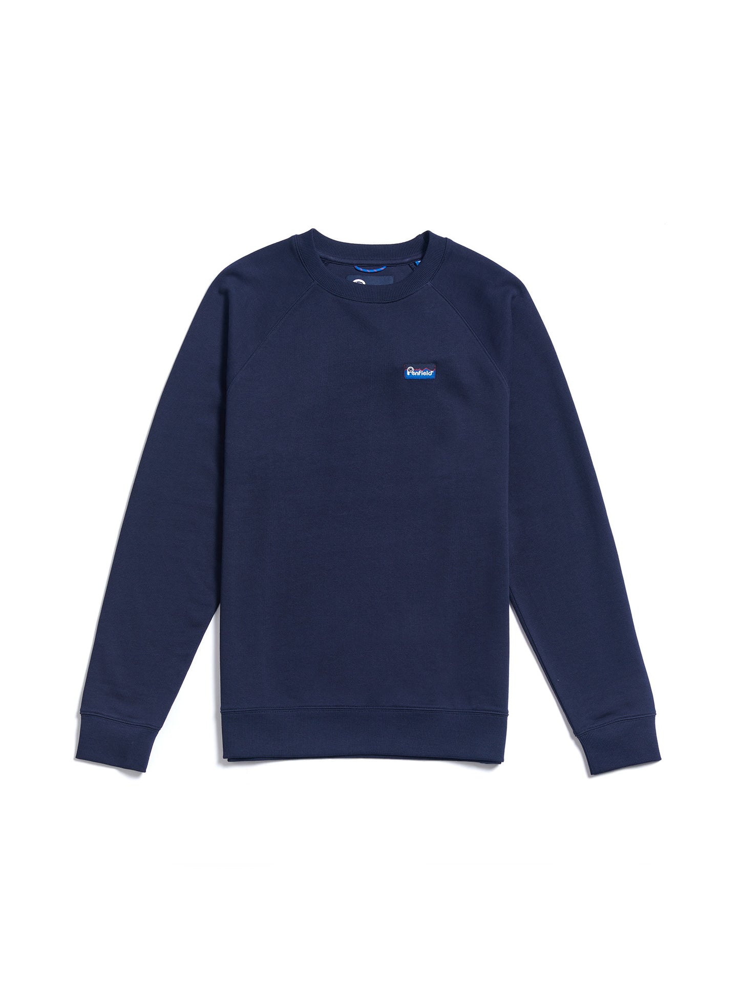 Penfield Mens Original Logo Sweatshirt in Navy Blue