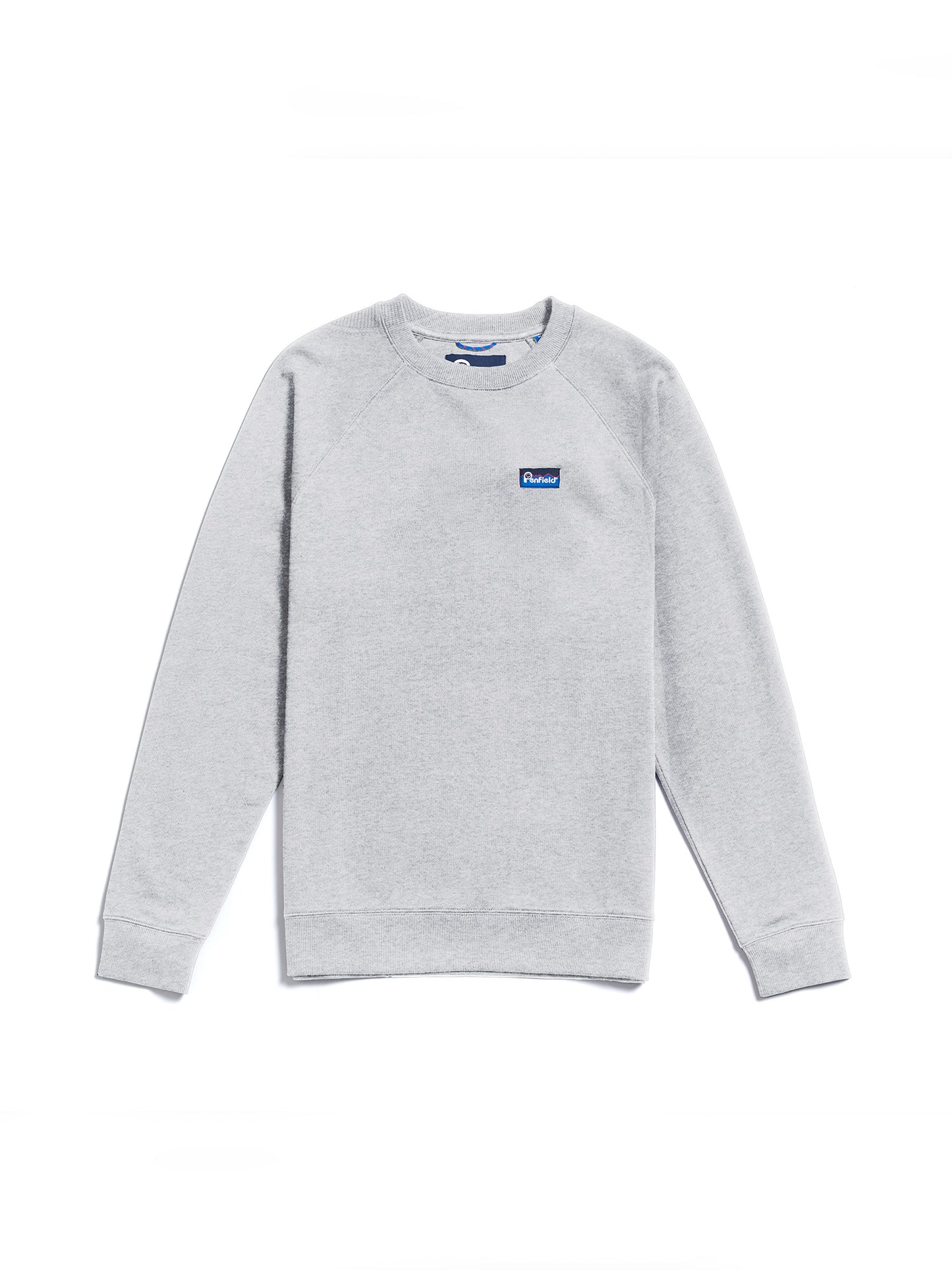 Penfield Mens Original Logo Sweatshirt in Athletic Grey Heather