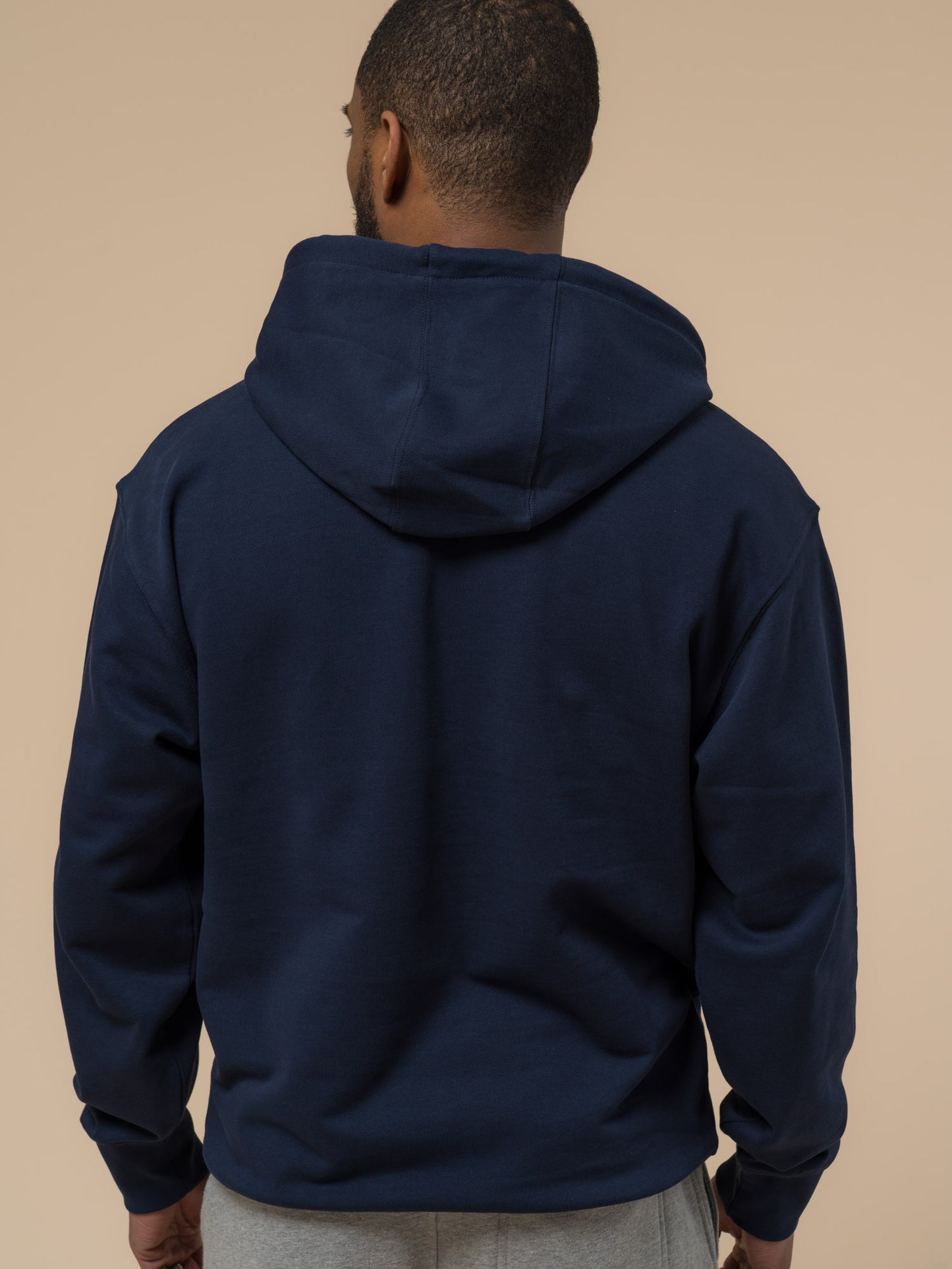 Penfield Mens Original Logo Hoodie in Navy Blue