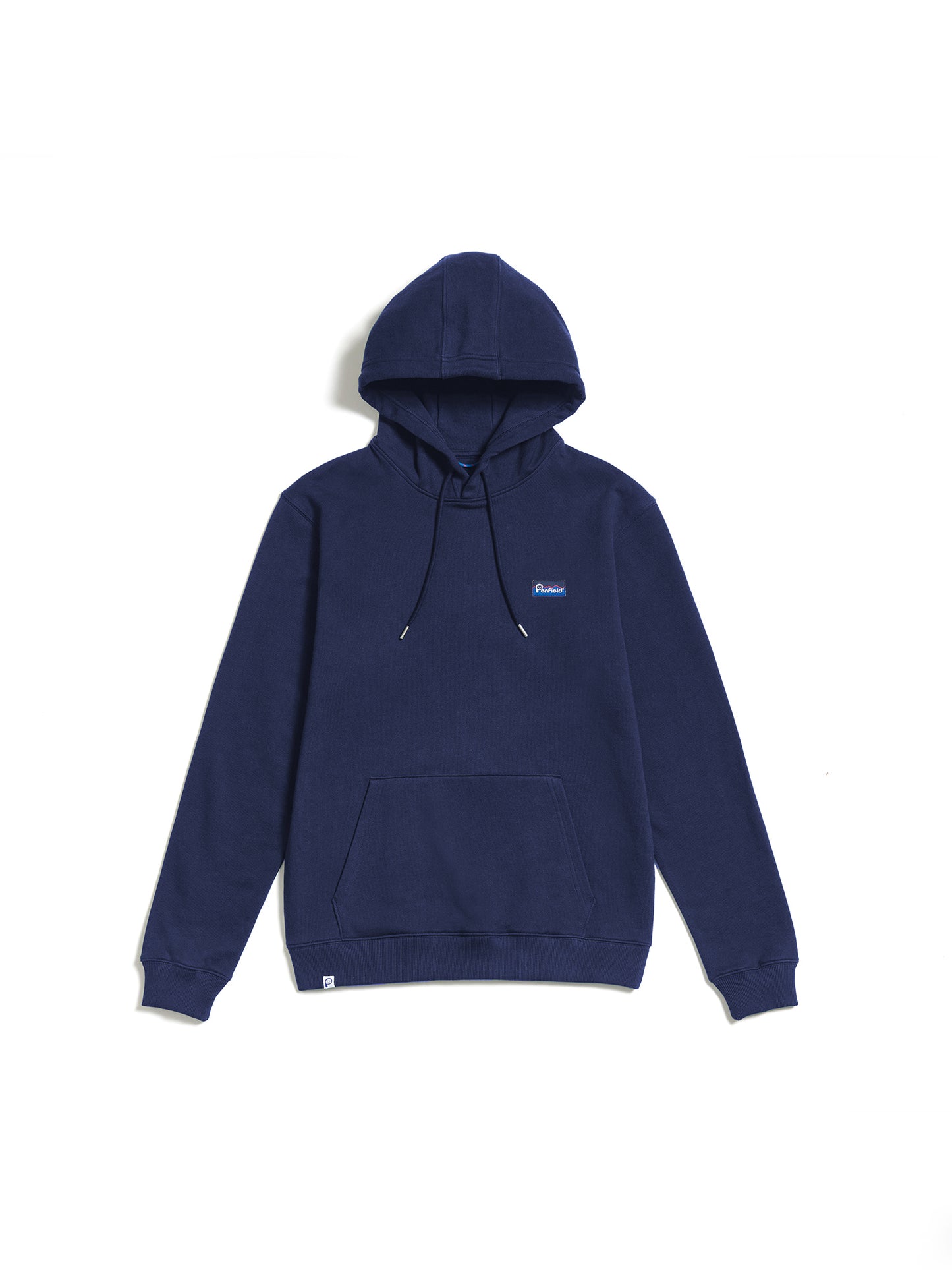 Penfield Mens Original Logo Hoodie in Navy Blue