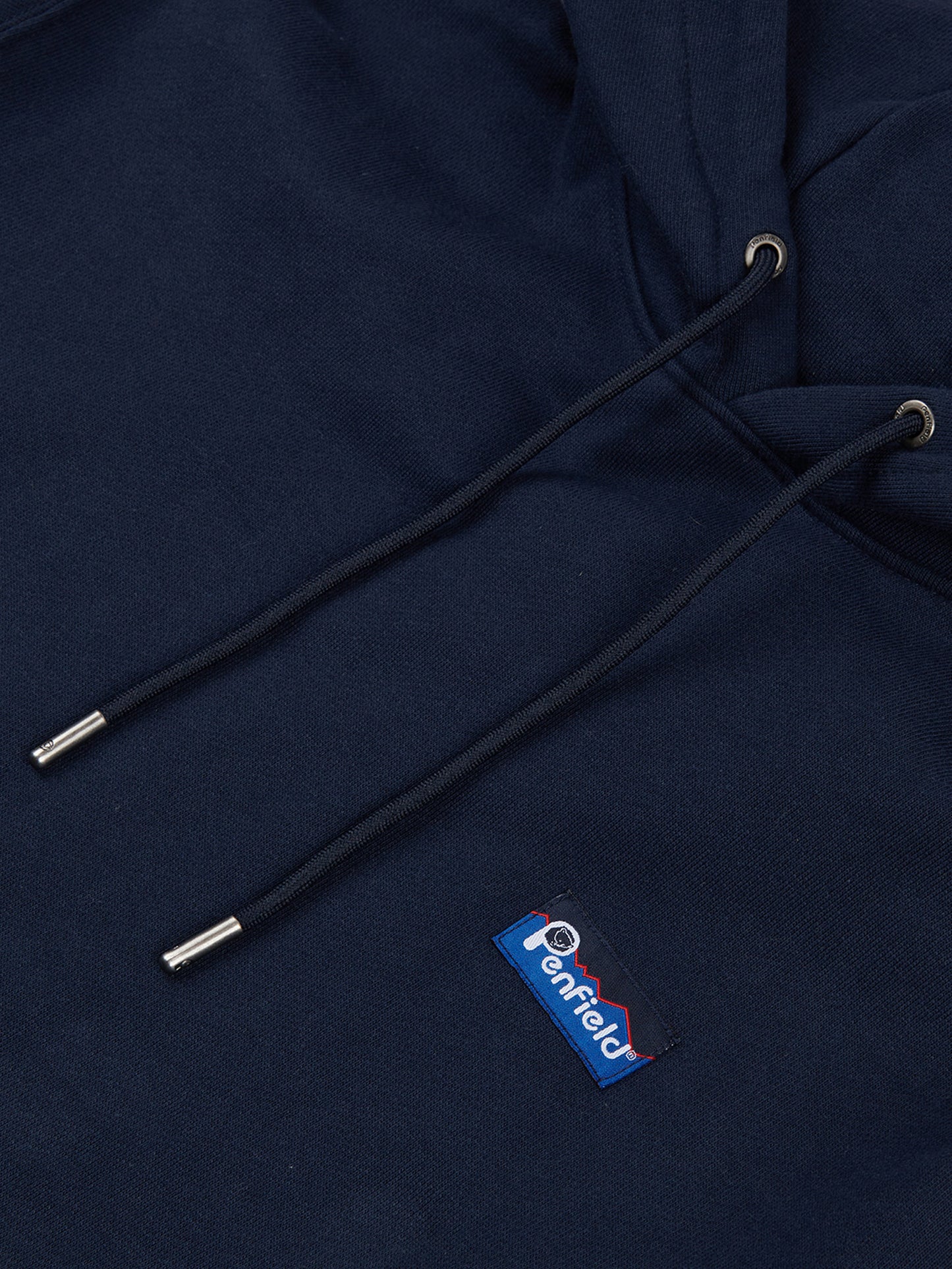 Penfield Mens Original Logo Hoodie in Navy Blue