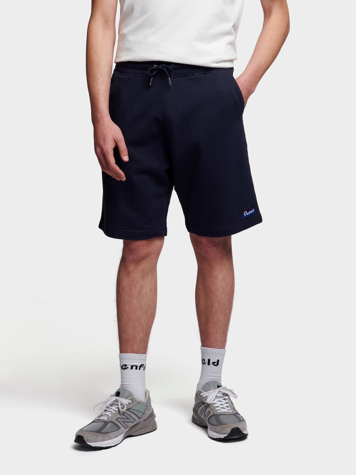 Relaxed Fit Original Logo Shorts in Sky Captain