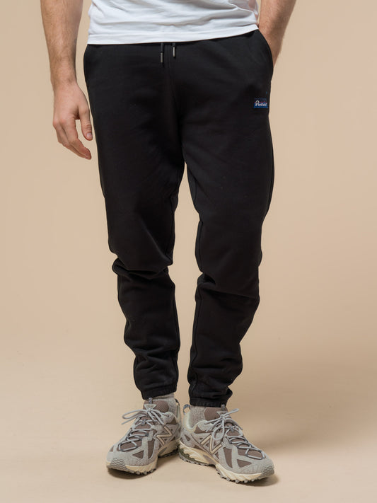 Penfield Mens Original Logo Sweat Pant in Black
