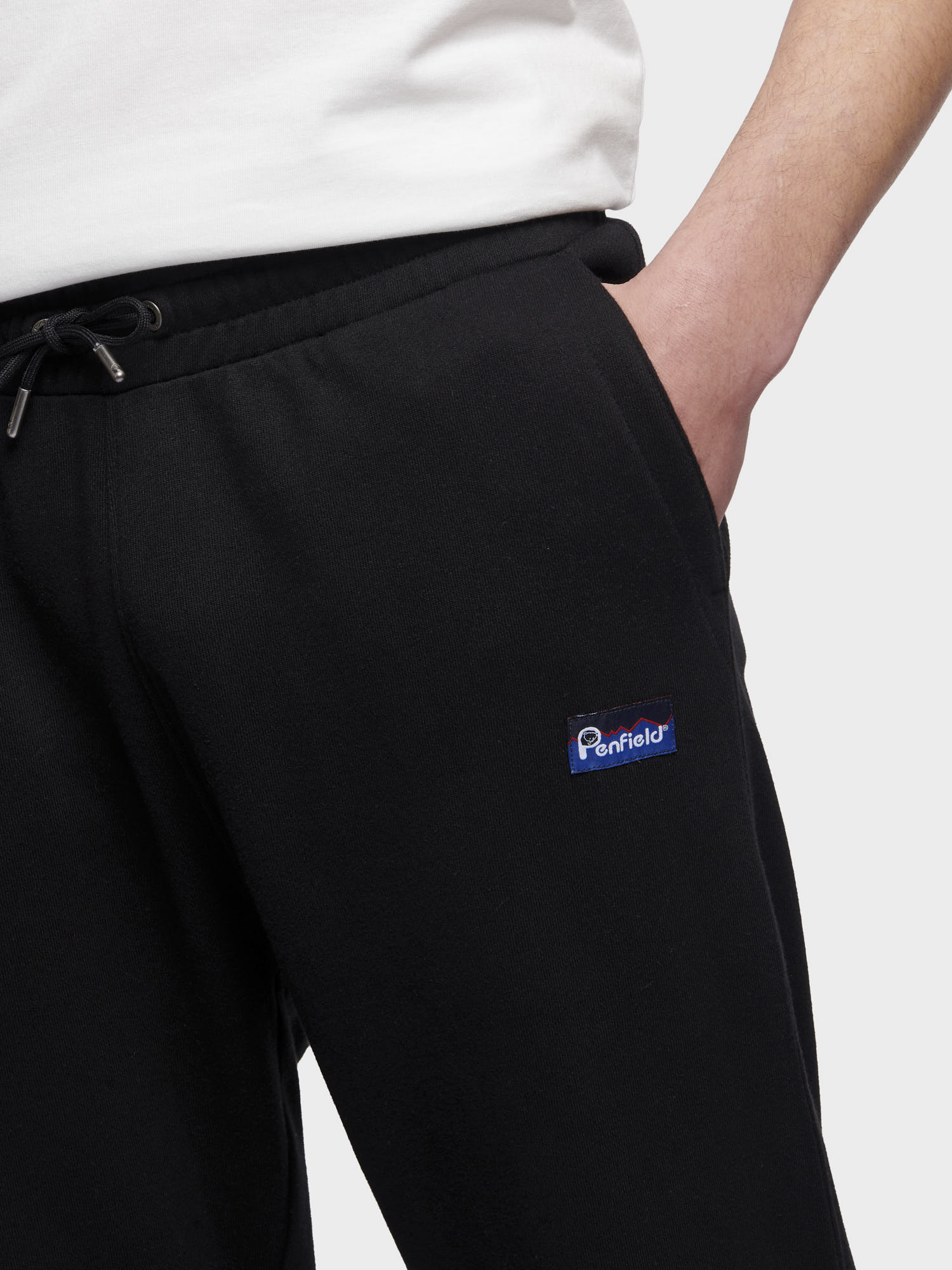 Relaxed Fit Original Logo Joggers in Black