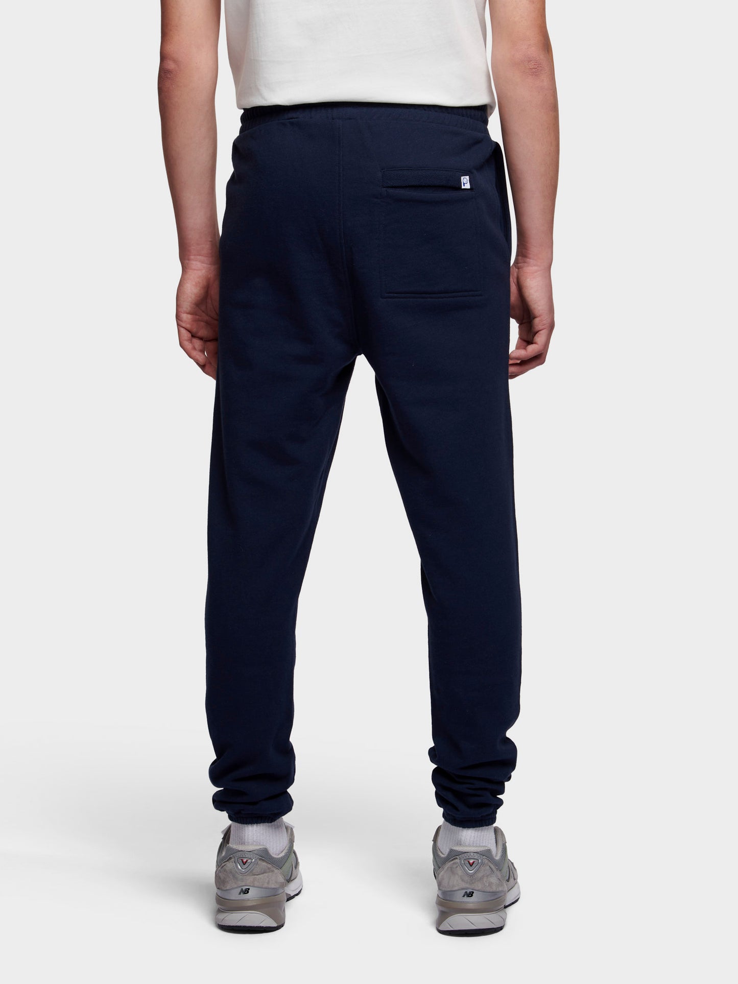 Penfield Mens Original Logo Sweat Pant in Navy Blue