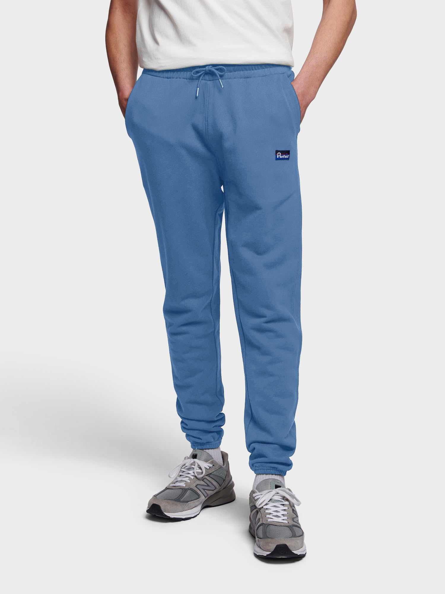 Relaxed Fit Original Logo Joggers in Blue Horizon