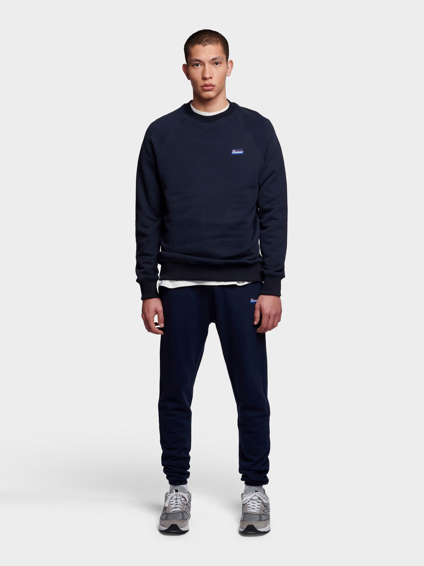 Penfield Mens Original Logo Sweat Pant in Sky Captain