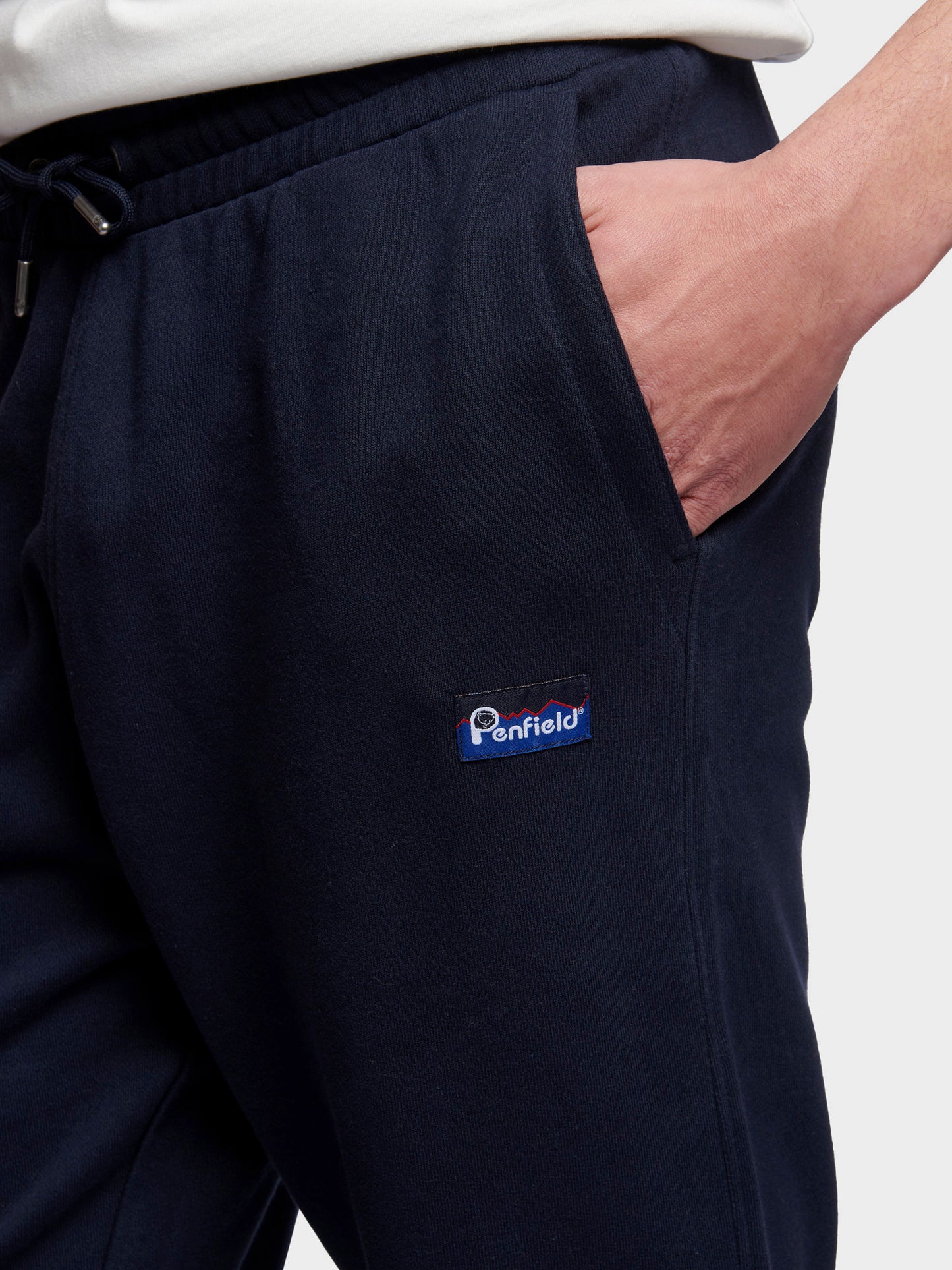 Penfield Mens Original Logo Sweat Pant in Sky Captain