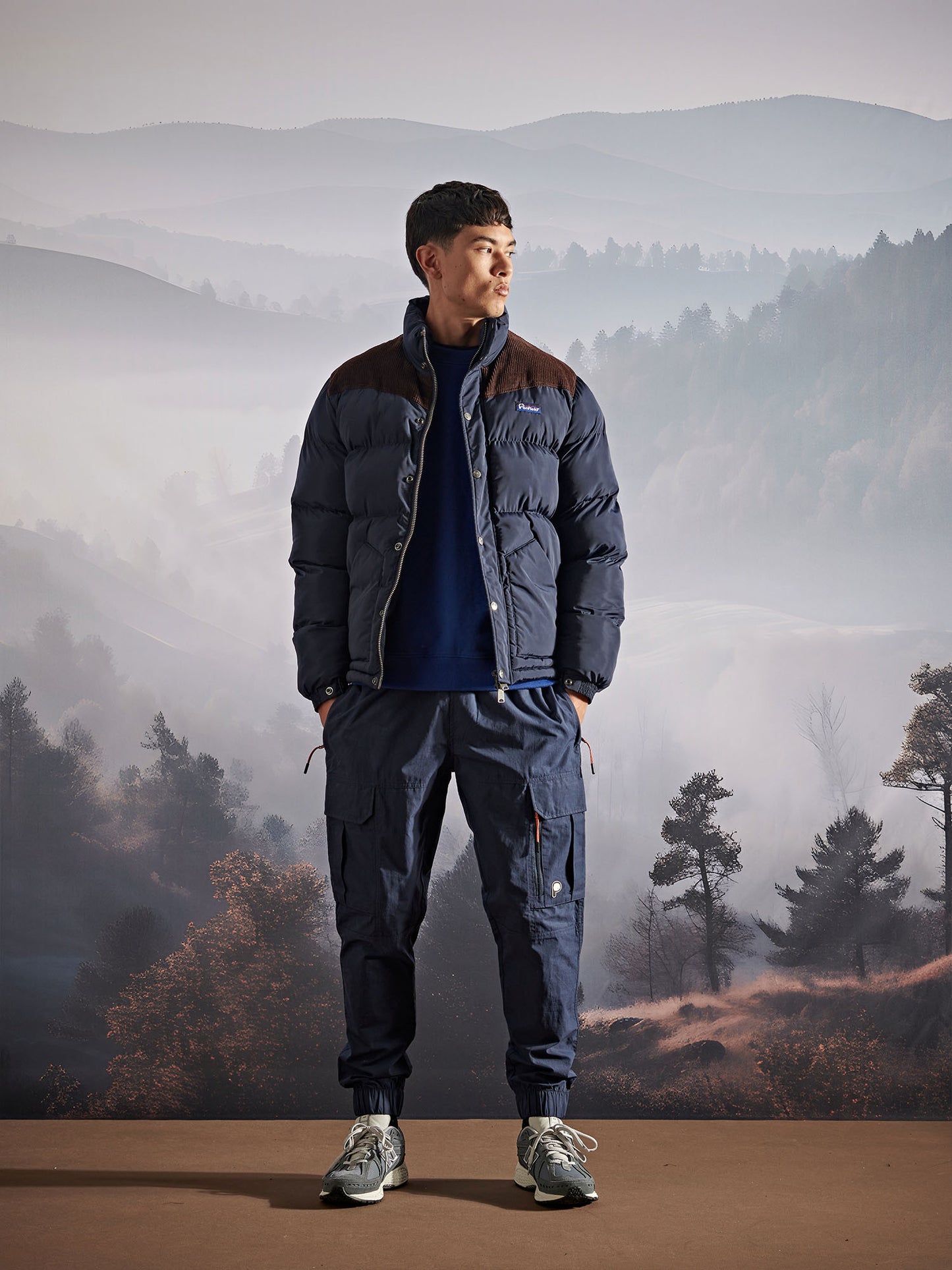 Penfield Mens Easton Jacket in Navy Blue