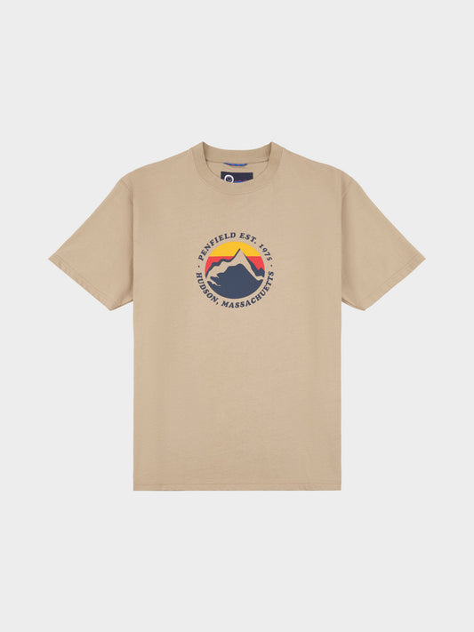 Circle Mountain T-Shirt in Chinchilla