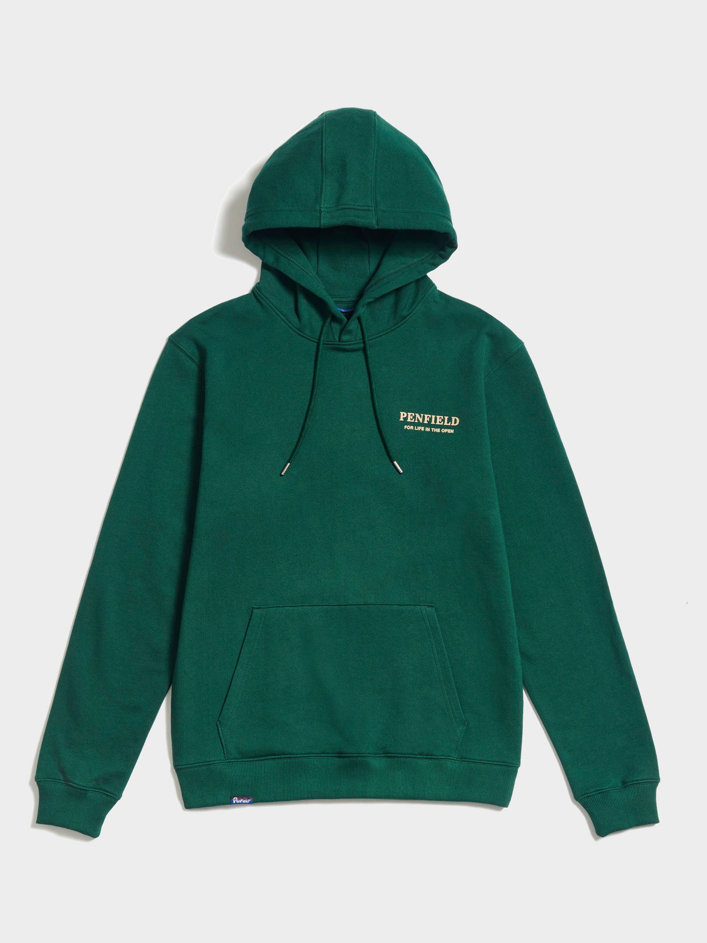 Penfield Mens Black Bear Hoodie in June Bug