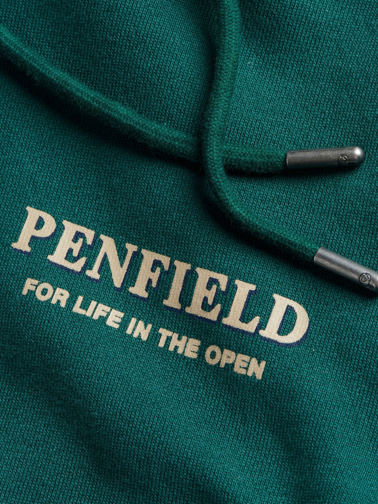 Penfield Mens Black Bear Hoodie in June Bug