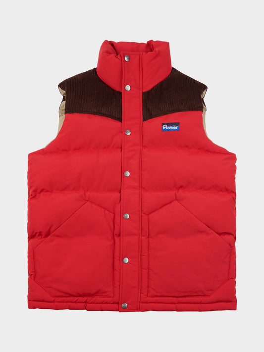 Easton Gilet in Equestrian Red