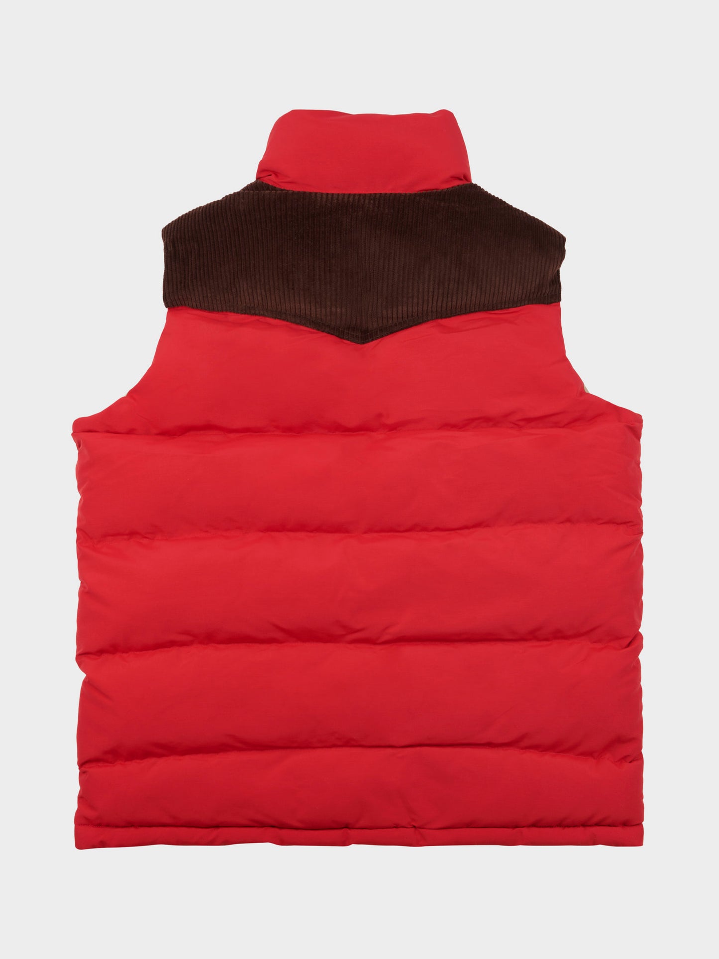 Penfield Mens Easton Gilet in Equestrian Red
