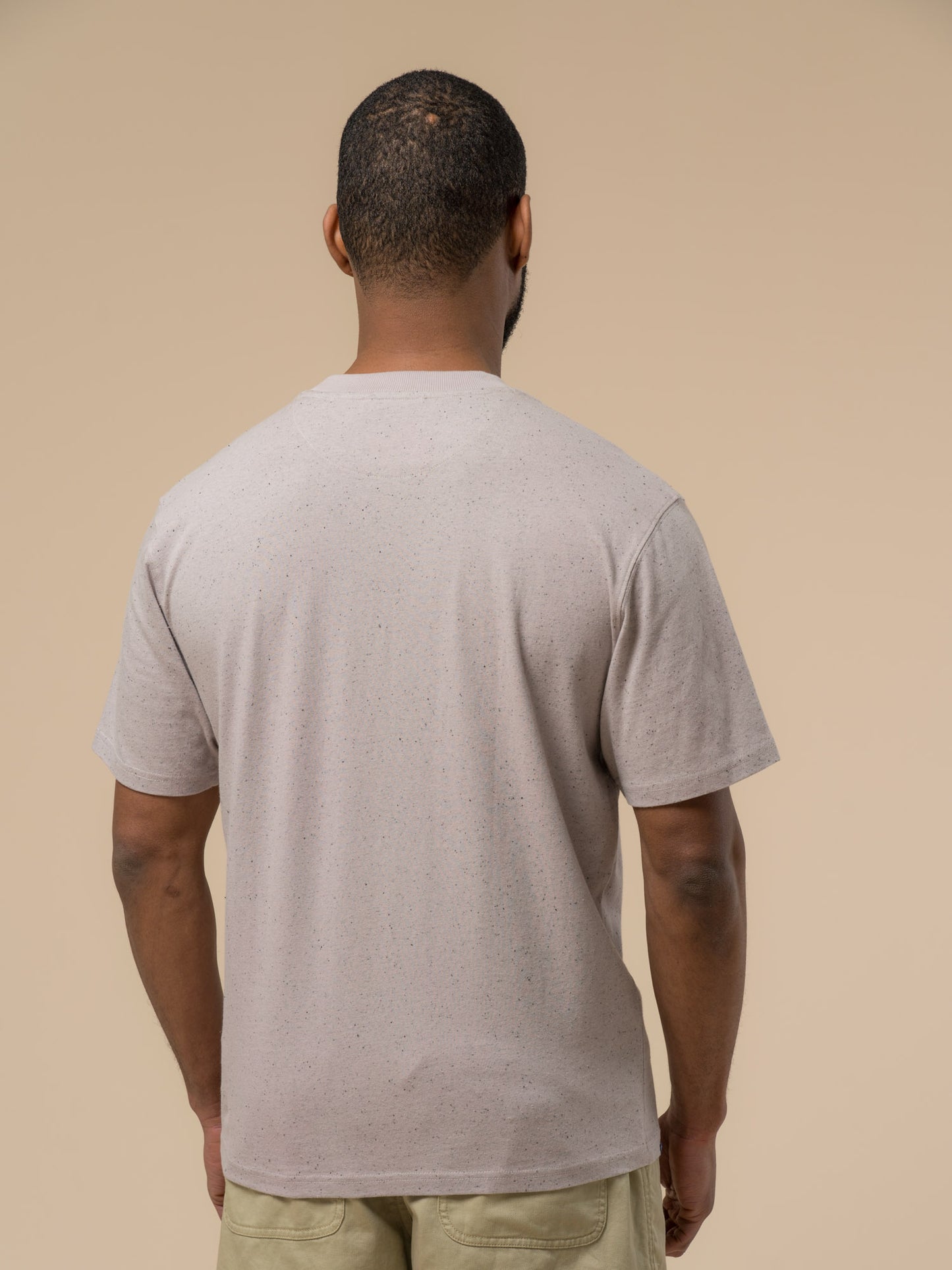 Penfield Mens Retro Whale T-Shirt in Cloud Gray
