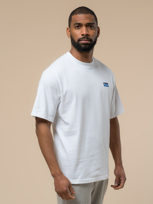 Penfield Mens Fishing Bear T-Shirt in Bright White