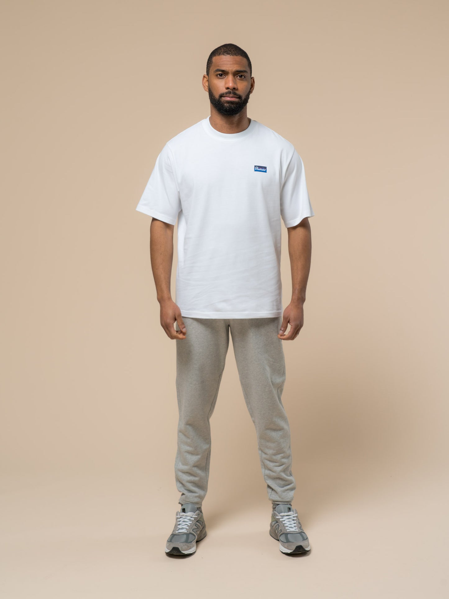 Penfield Mens Fishing Bear T-Shirt in Bright White