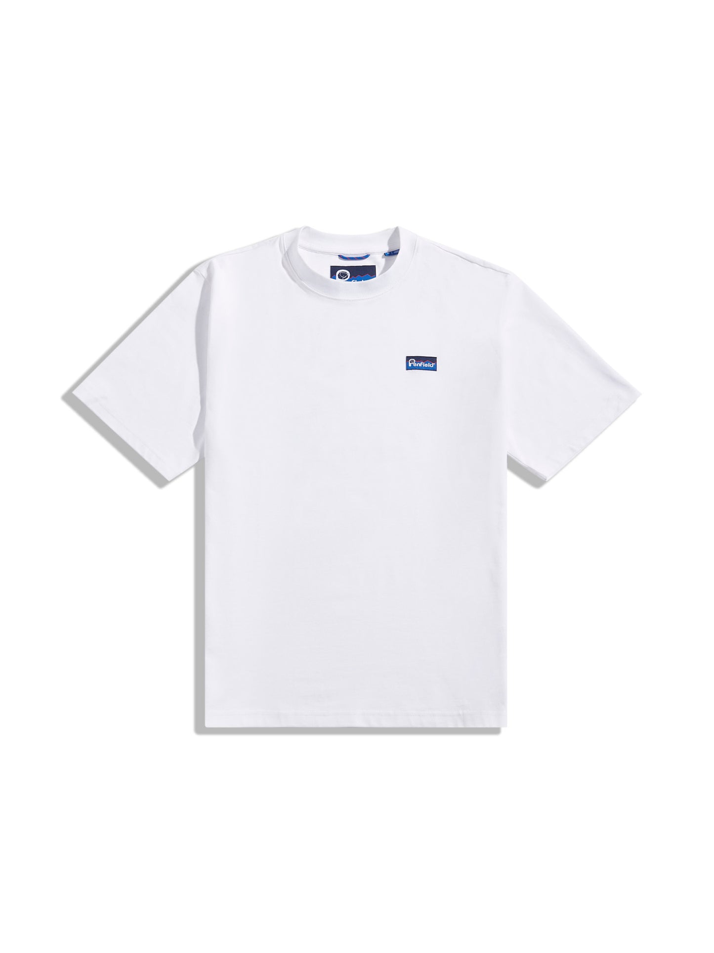 Penfield Mens Fishing Bear T-Shirt in Bright White