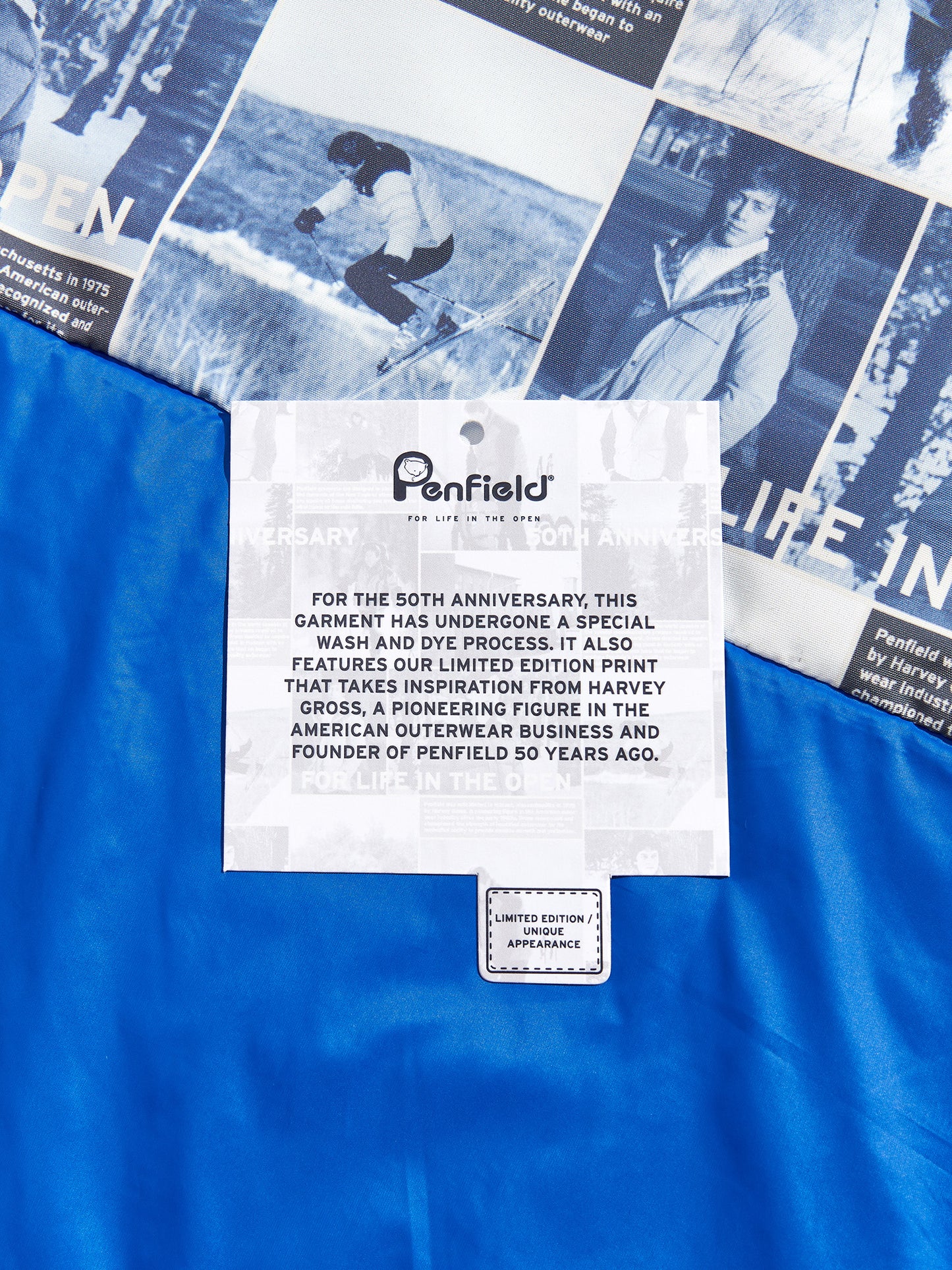 Penfield Mens 50th Anniversary Kasson Jacket in Navy Blue
