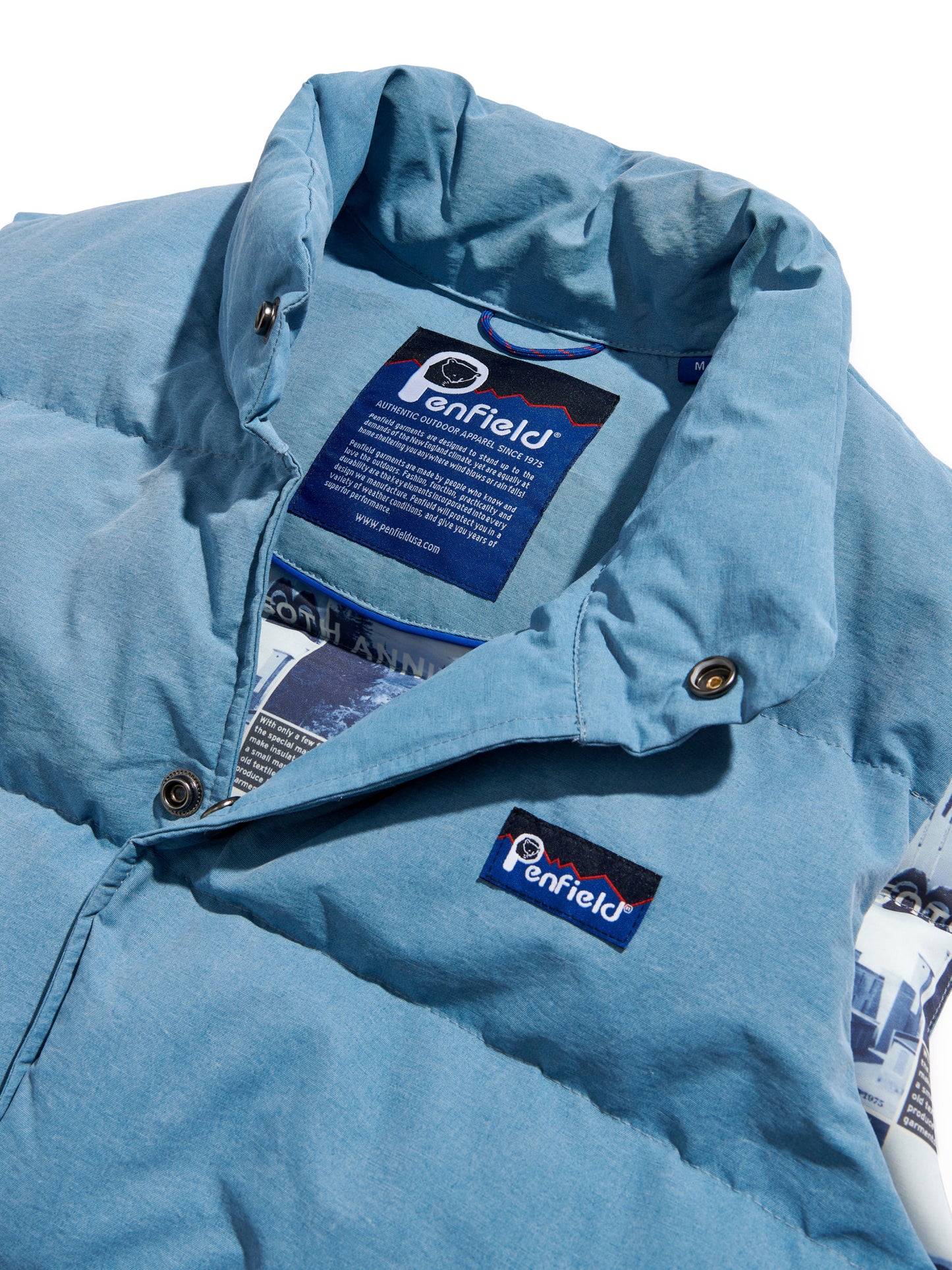Penfield Mens 50th Anniversary Outback Vest in Niagara