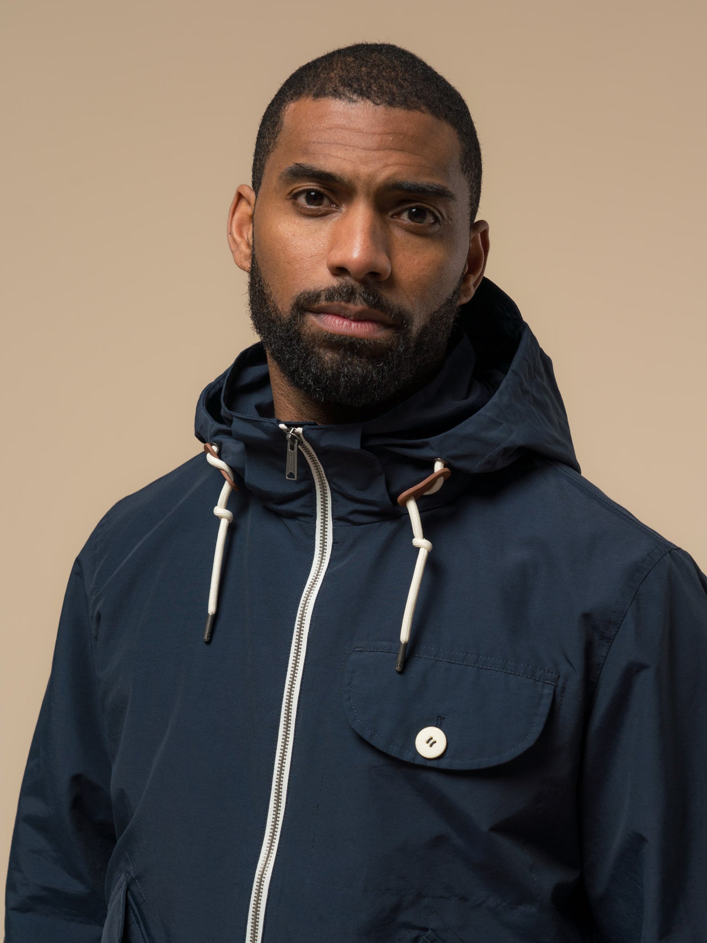 Penfield Mens Sommerville Jacket in Navy Blue