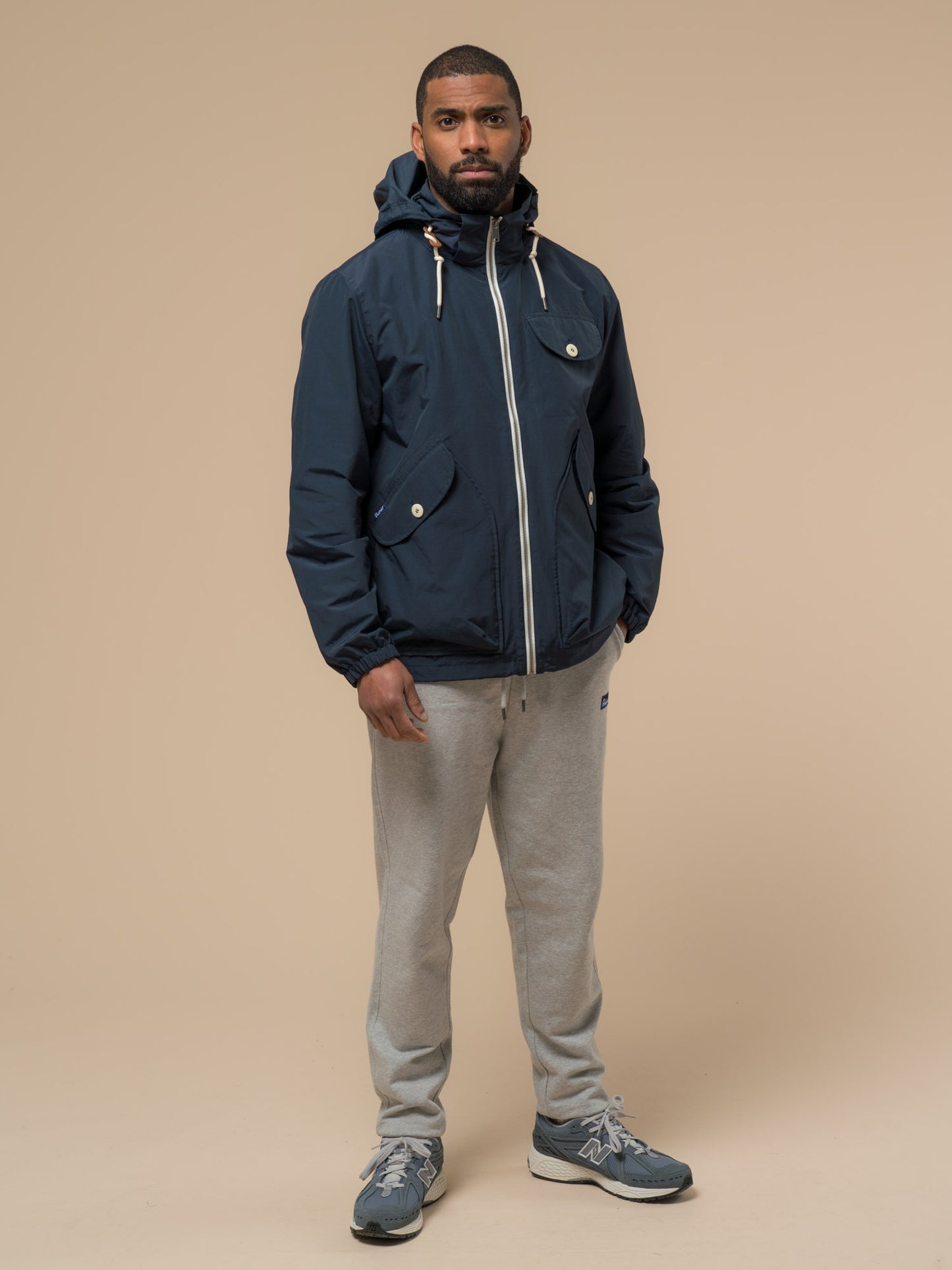 Penfield Mens Sommerville Jacket in Navy Blue