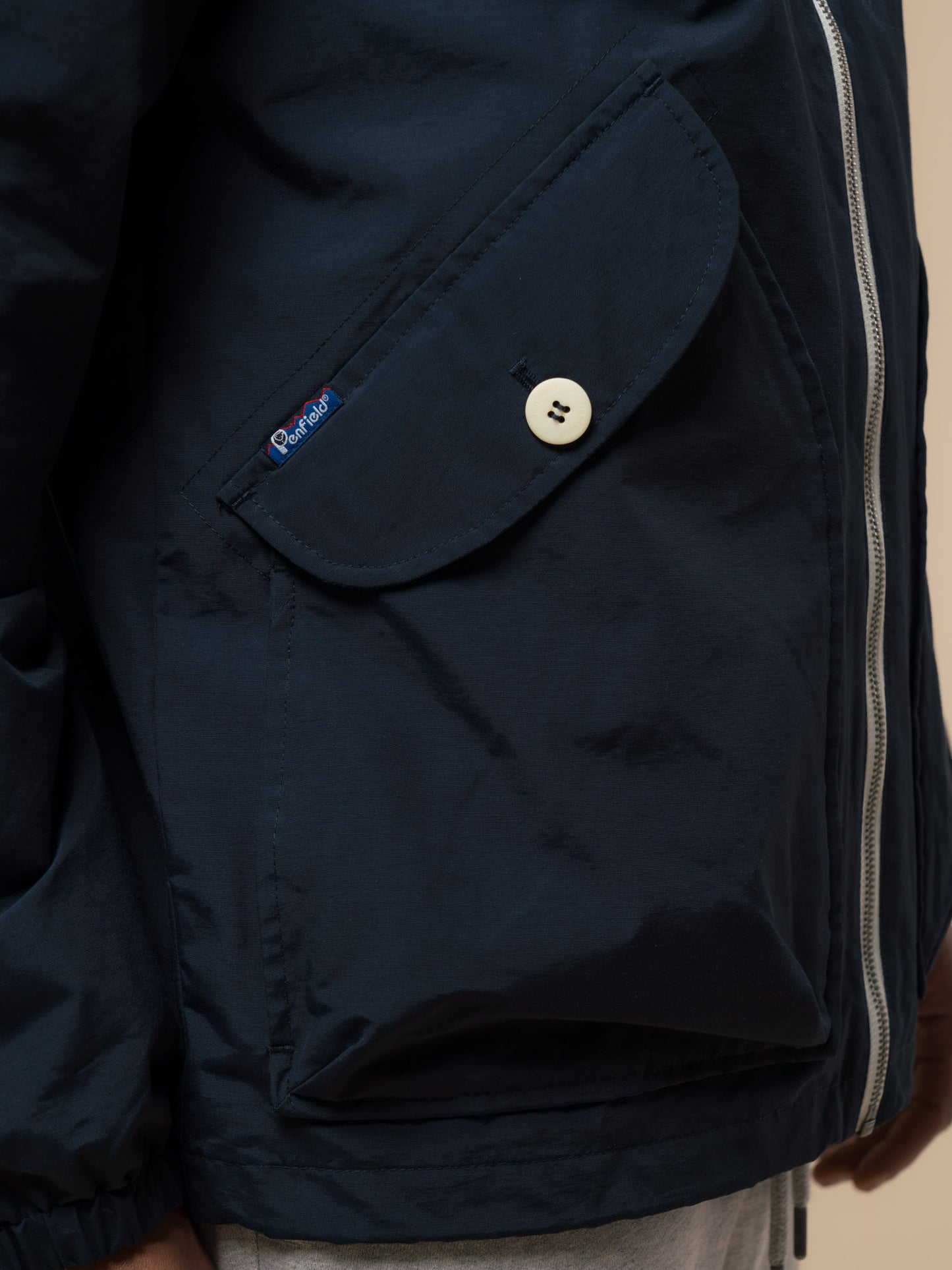 Penfield Mens Sommerville Jacket in Navy Blue
