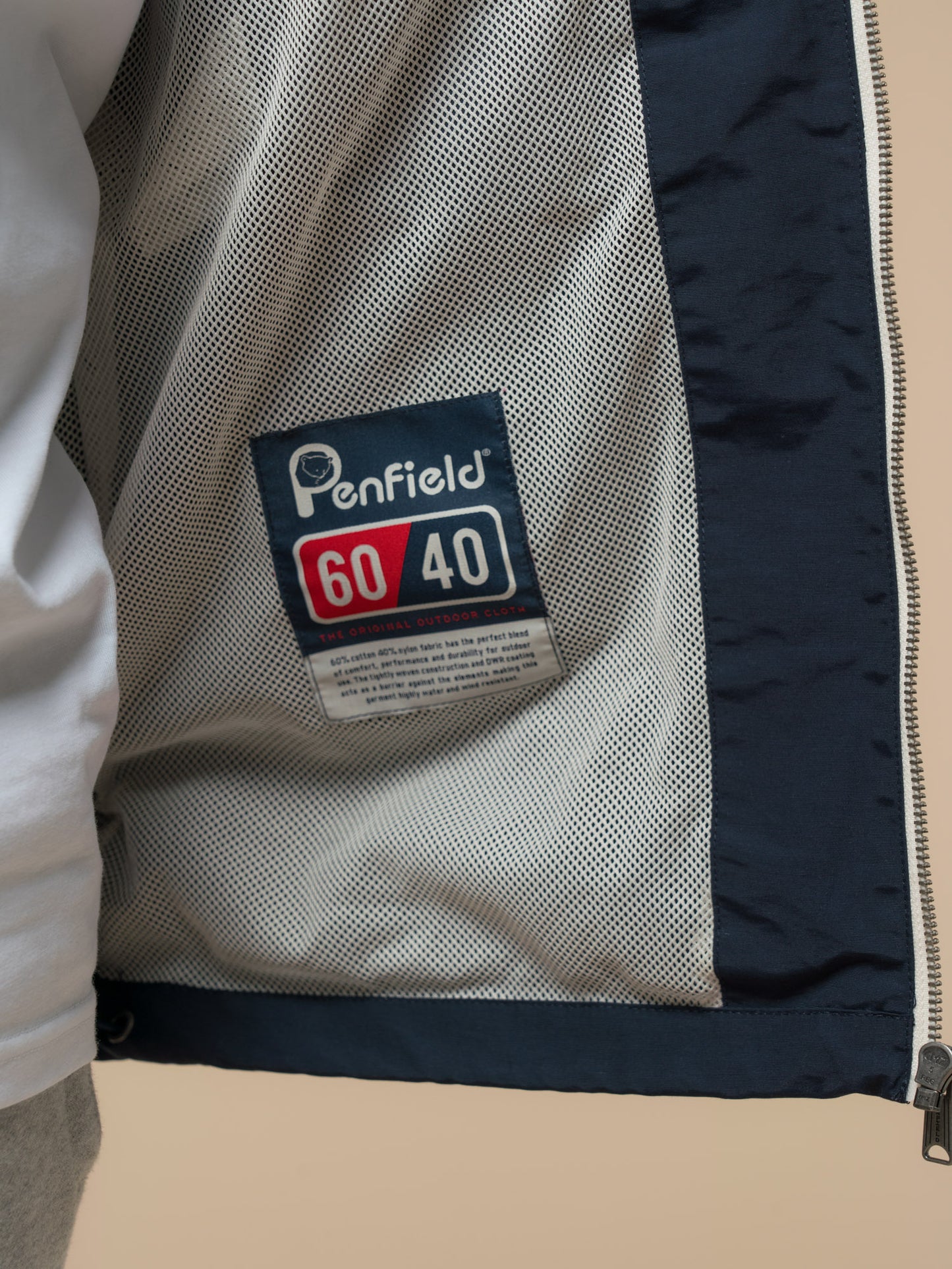 Penfield Mens Sommerville Jacket in Navy Blue