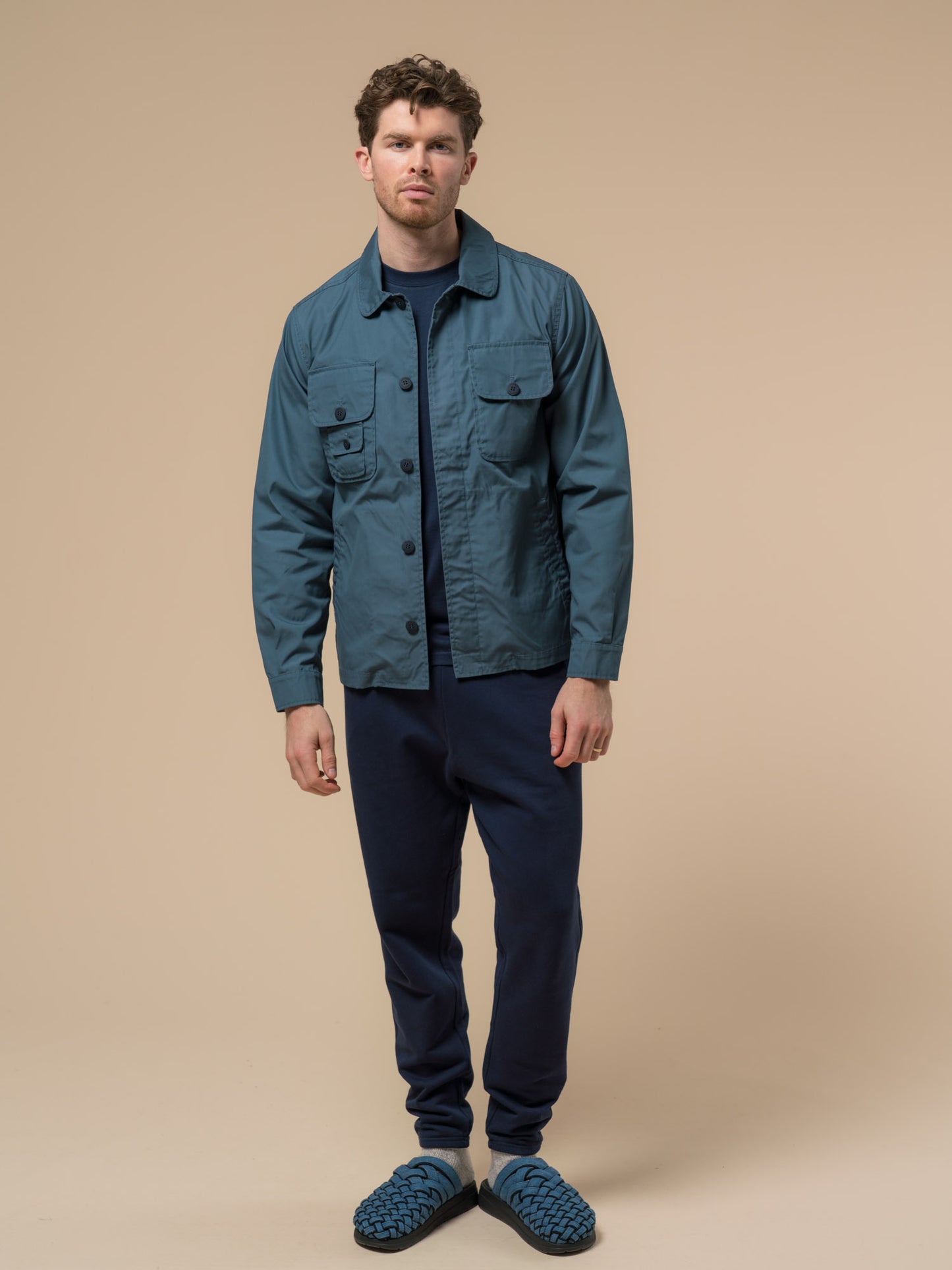 Penfield Mens Quincy Jacket in Blue Fusion